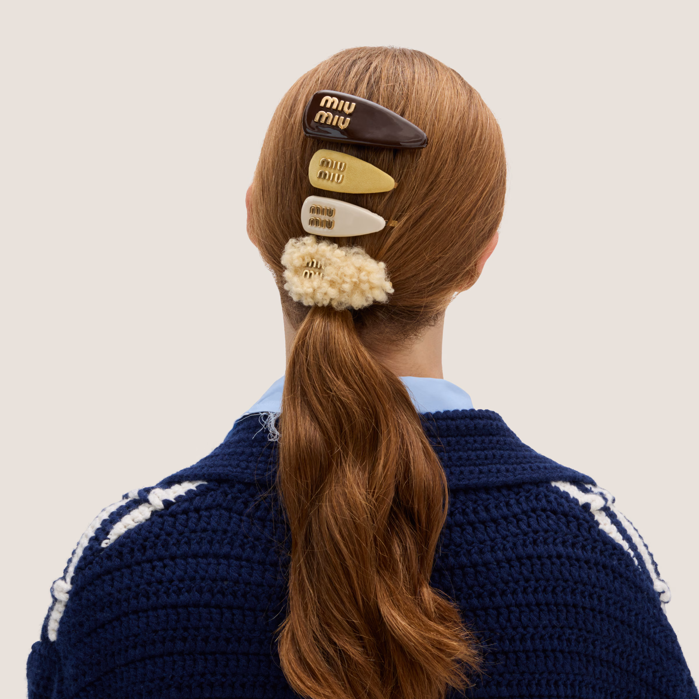 Patent Leather Hair Clip