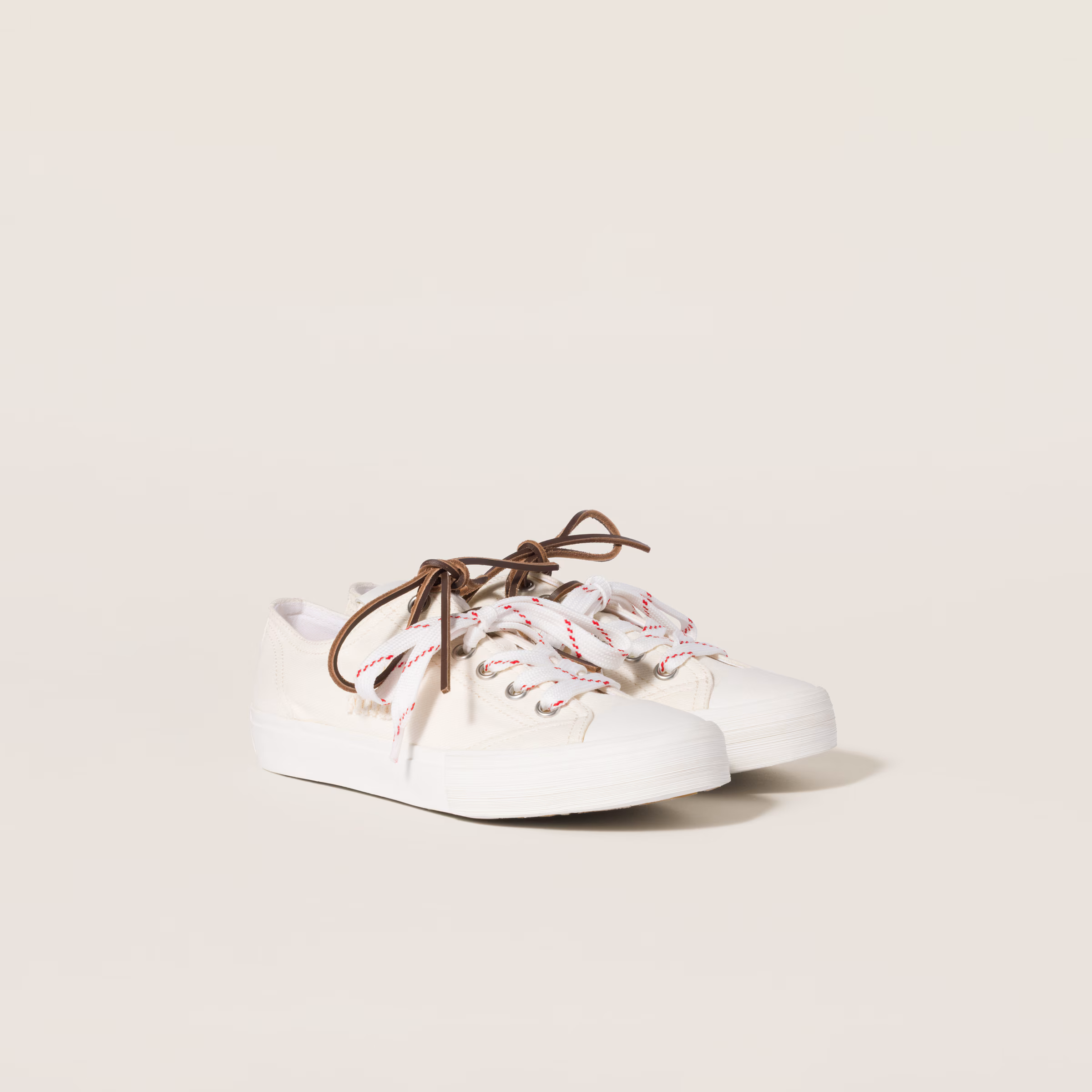Washed Denim Sneakers