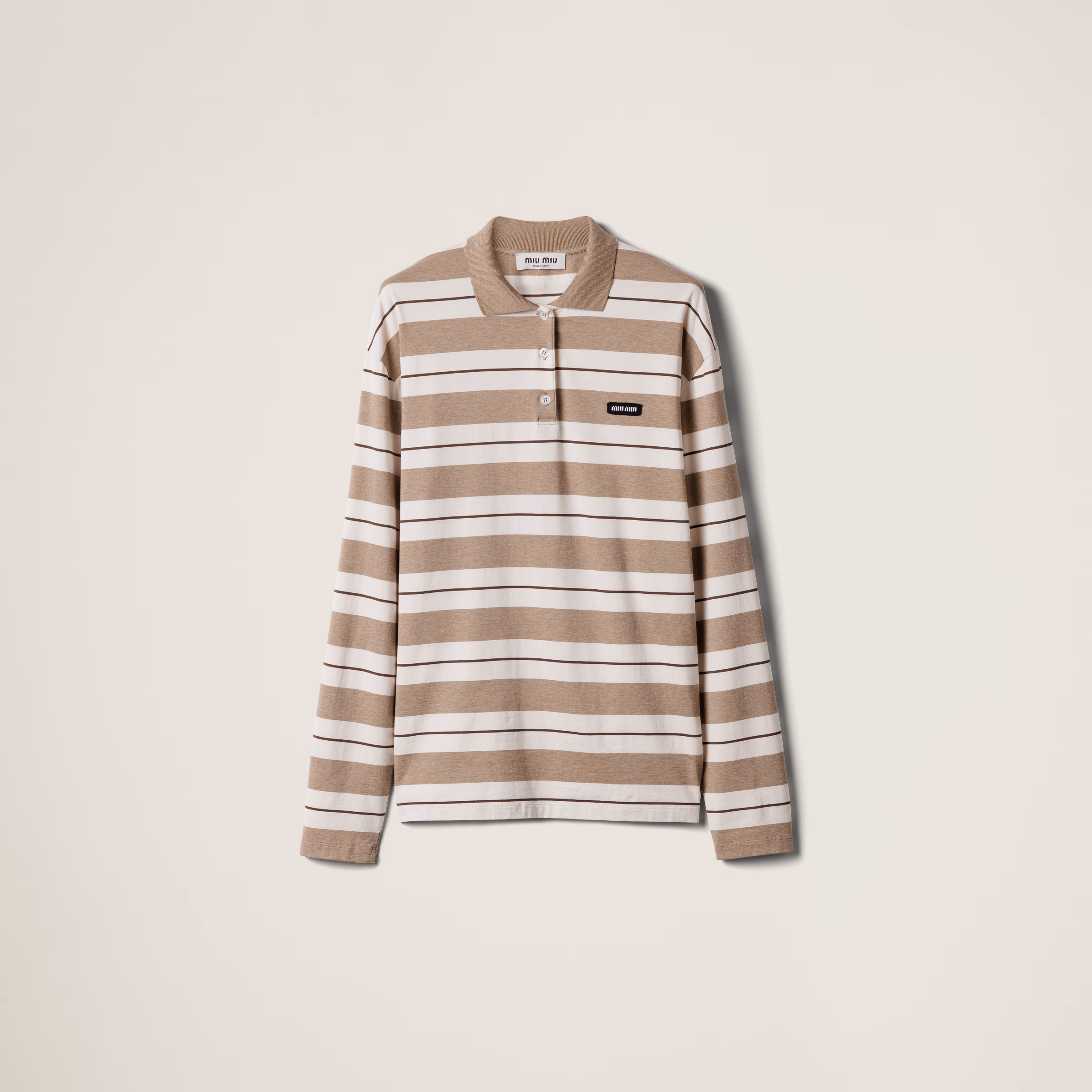 Cotton Jersey Polo Shirt
