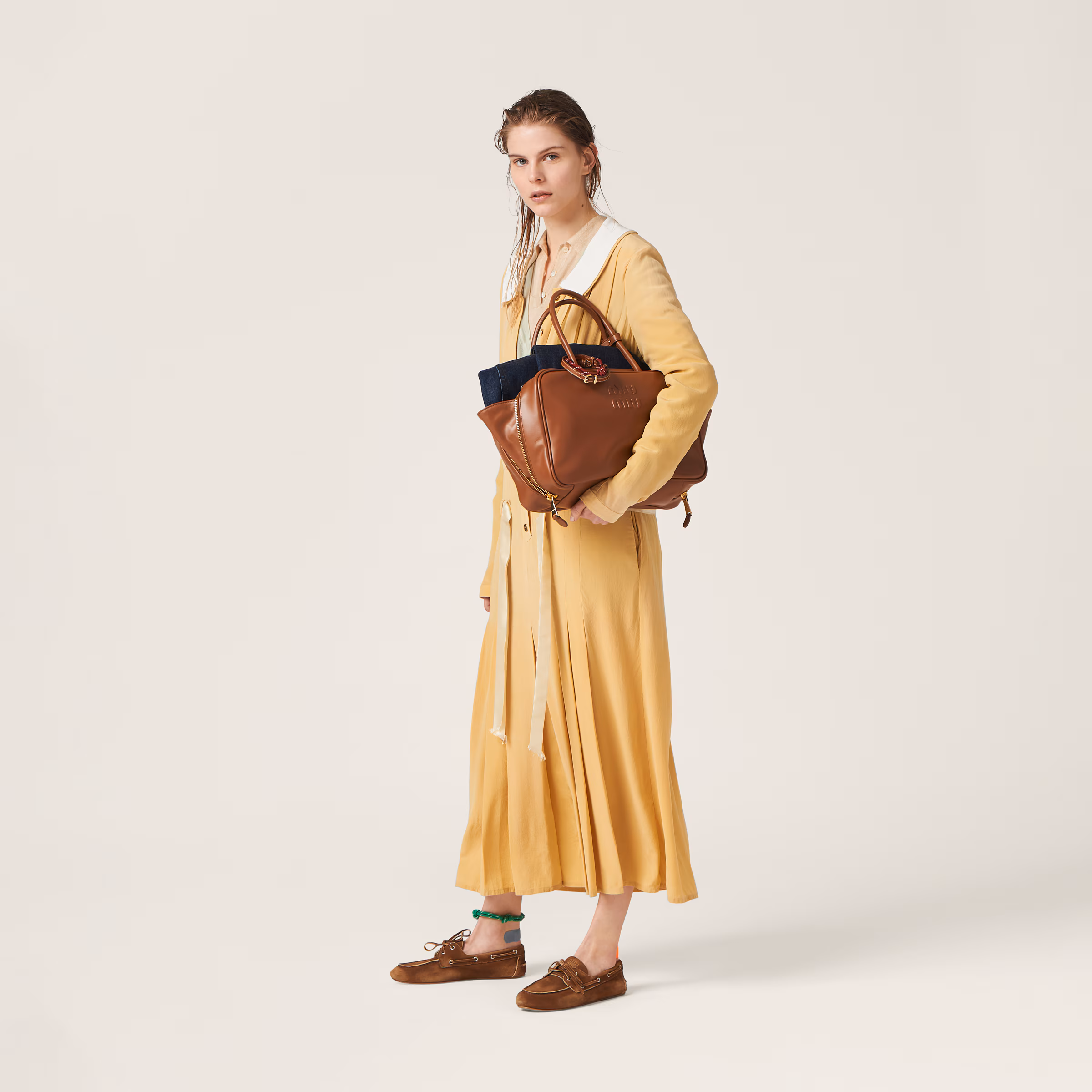Leather Beau Bag