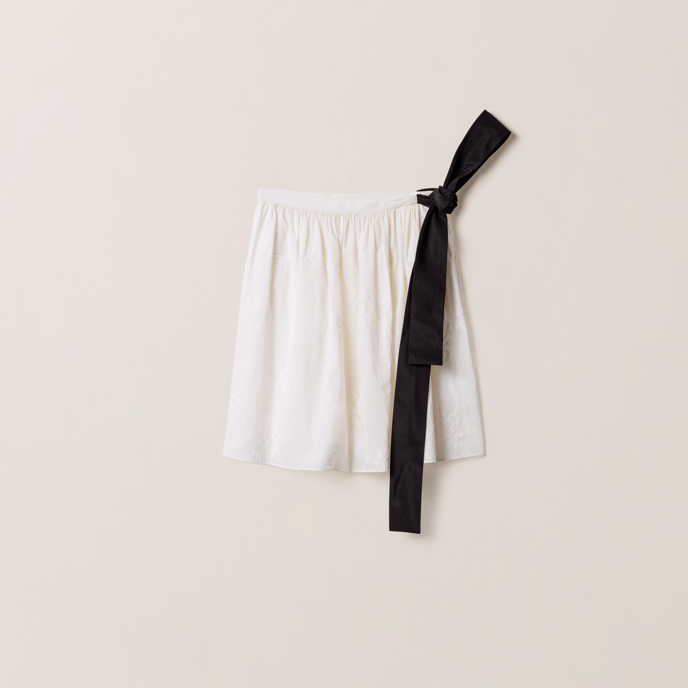 Embroidered Batiste Skirt