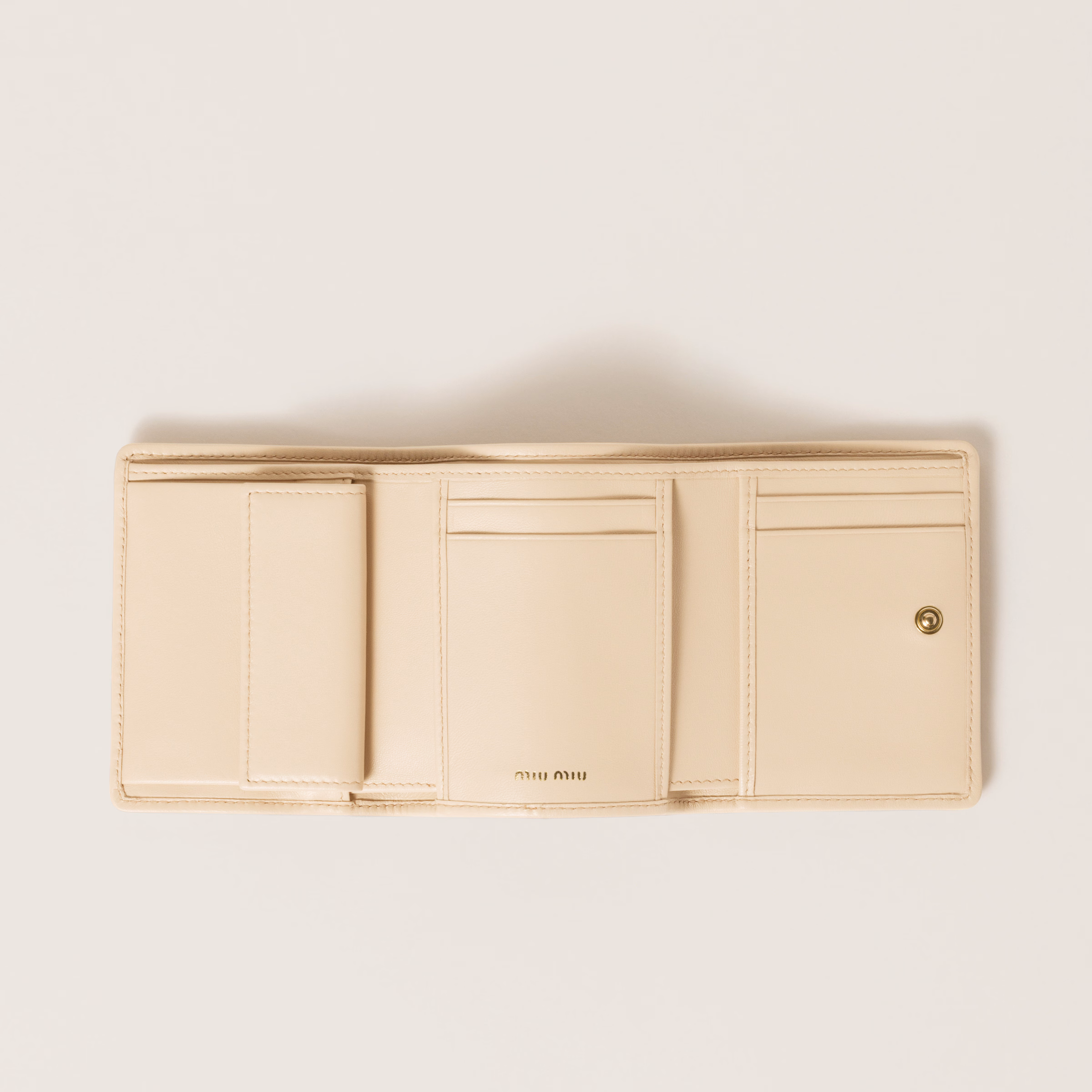 Small Matelassé Nappa Leather Wallet