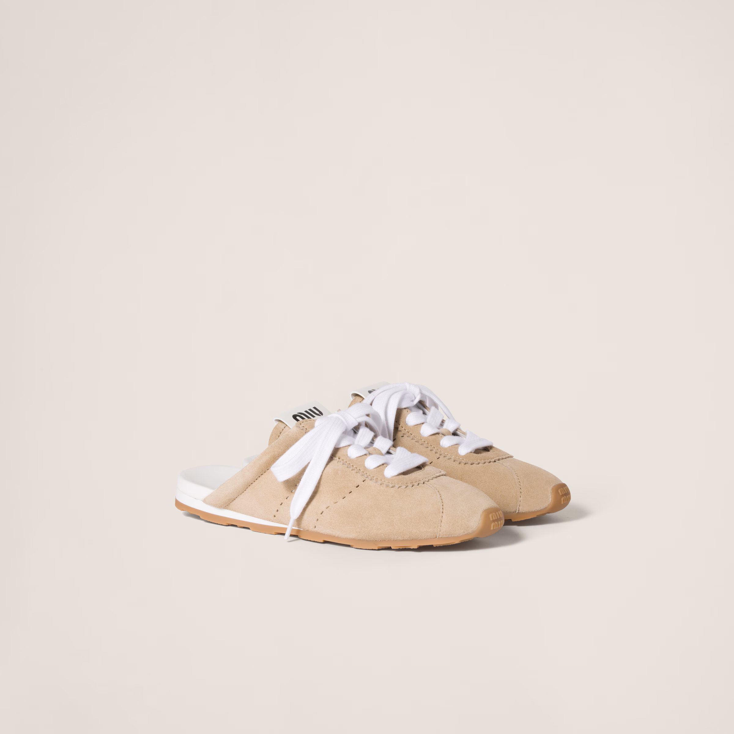 Plume Suede Mules