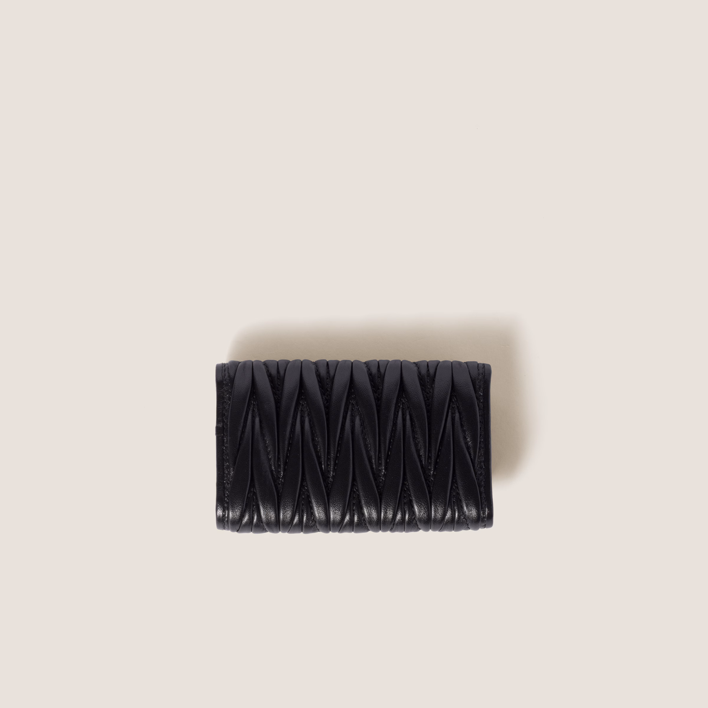 Matelassé Nappa Leather Key Case