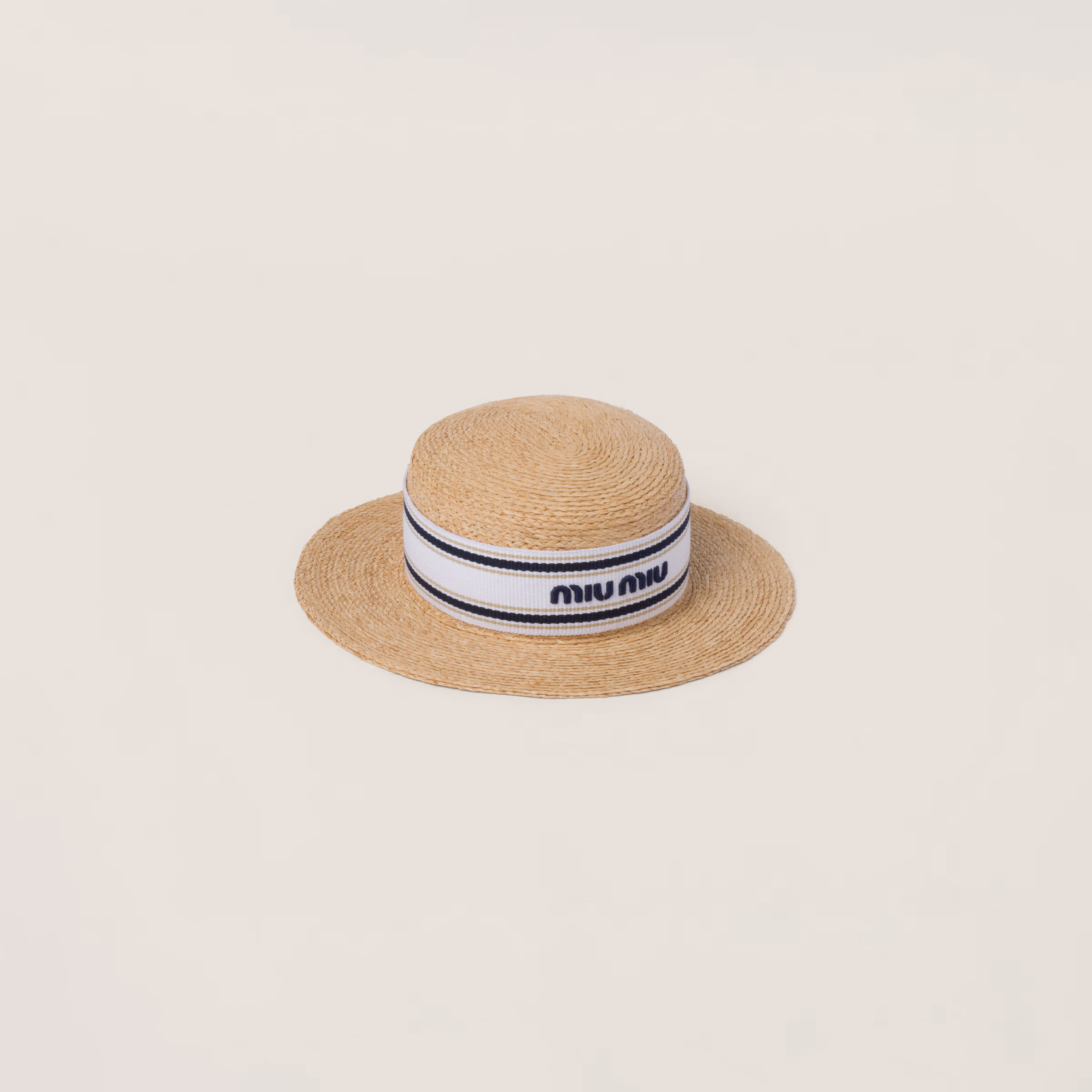 Woven Fabric Hat