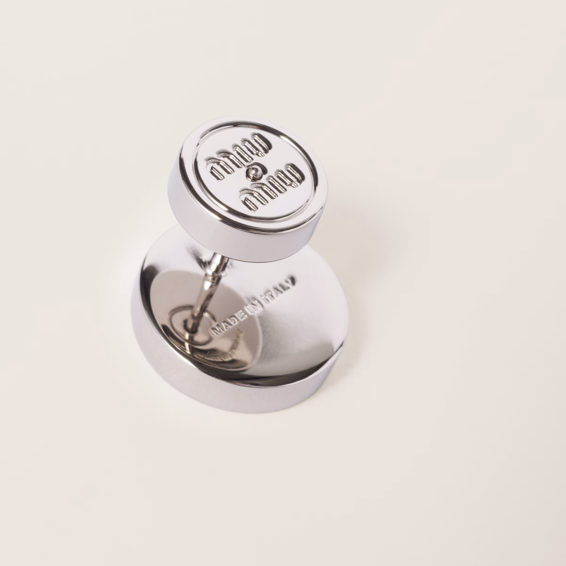 Enameled Metal Earrings