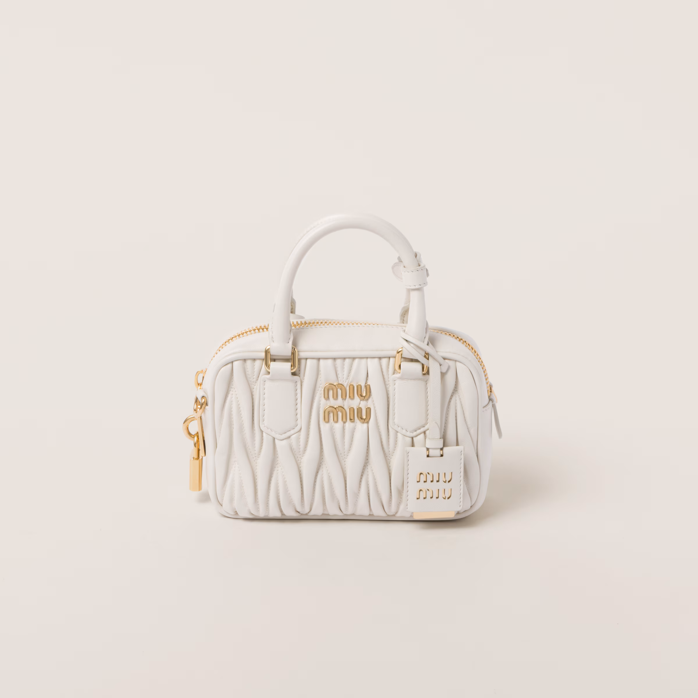 Arcadie Matelassé Nappa Leather Bag