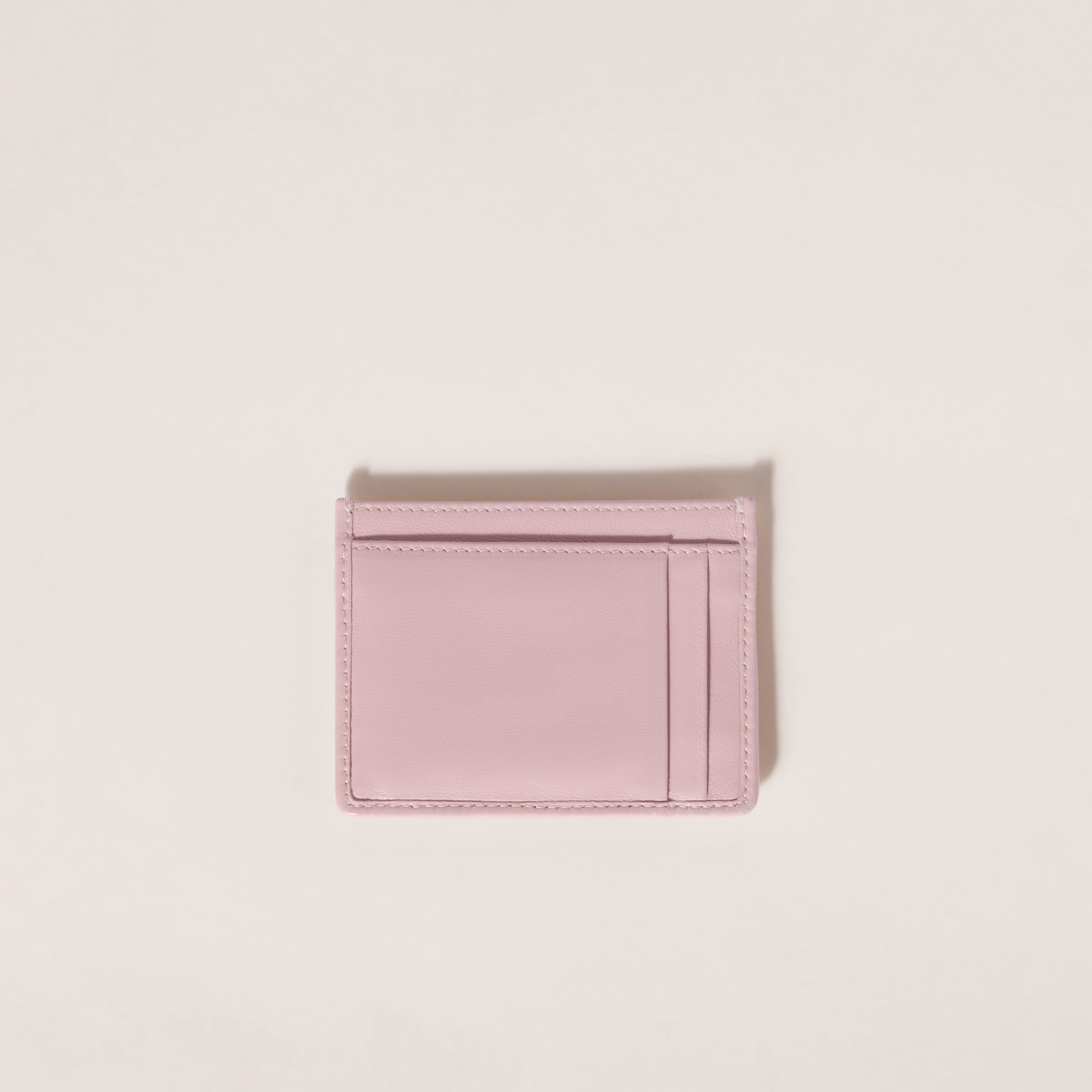 Matelassé Nappa Leather Card Holder