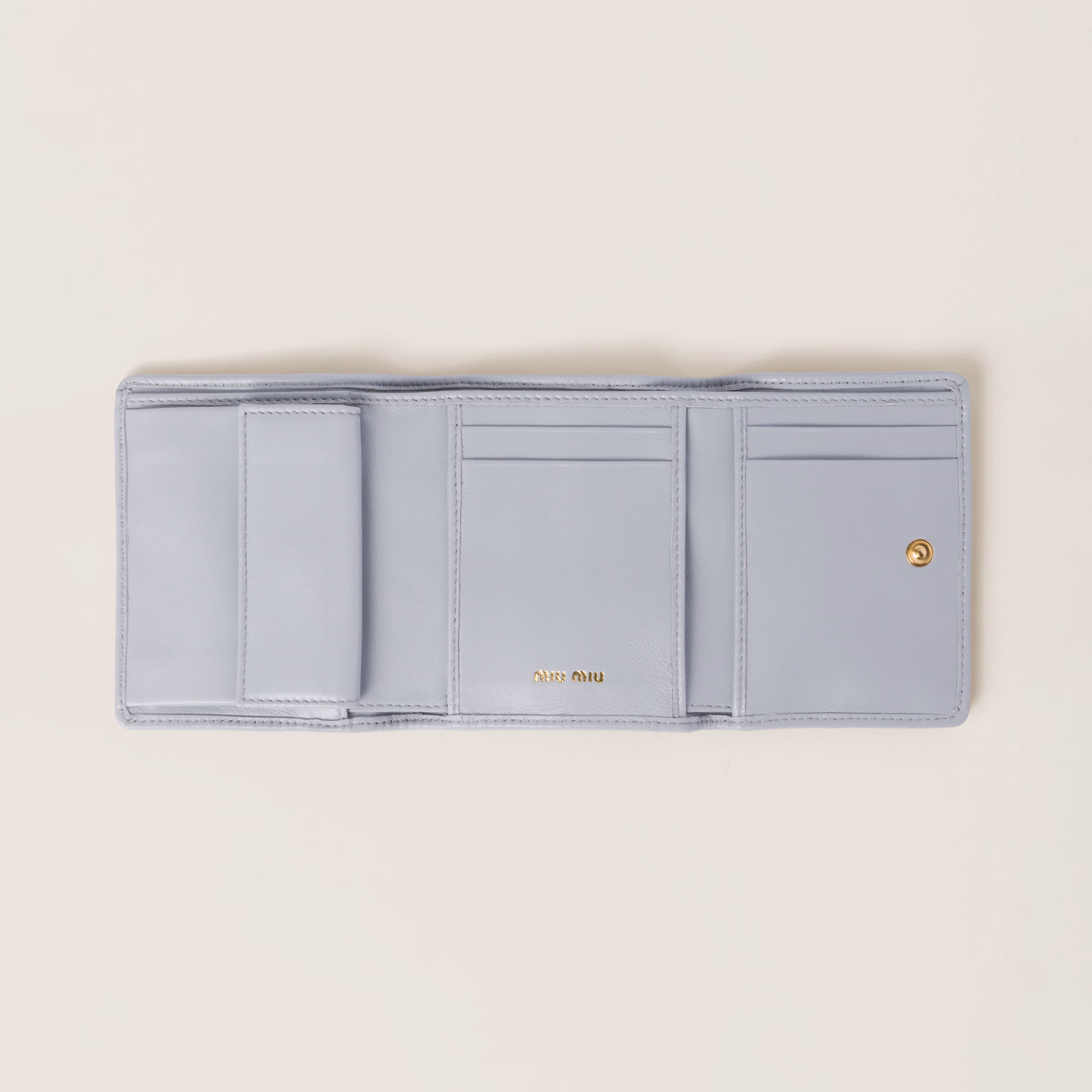 Small Matelassé Nappa Leather Wallet