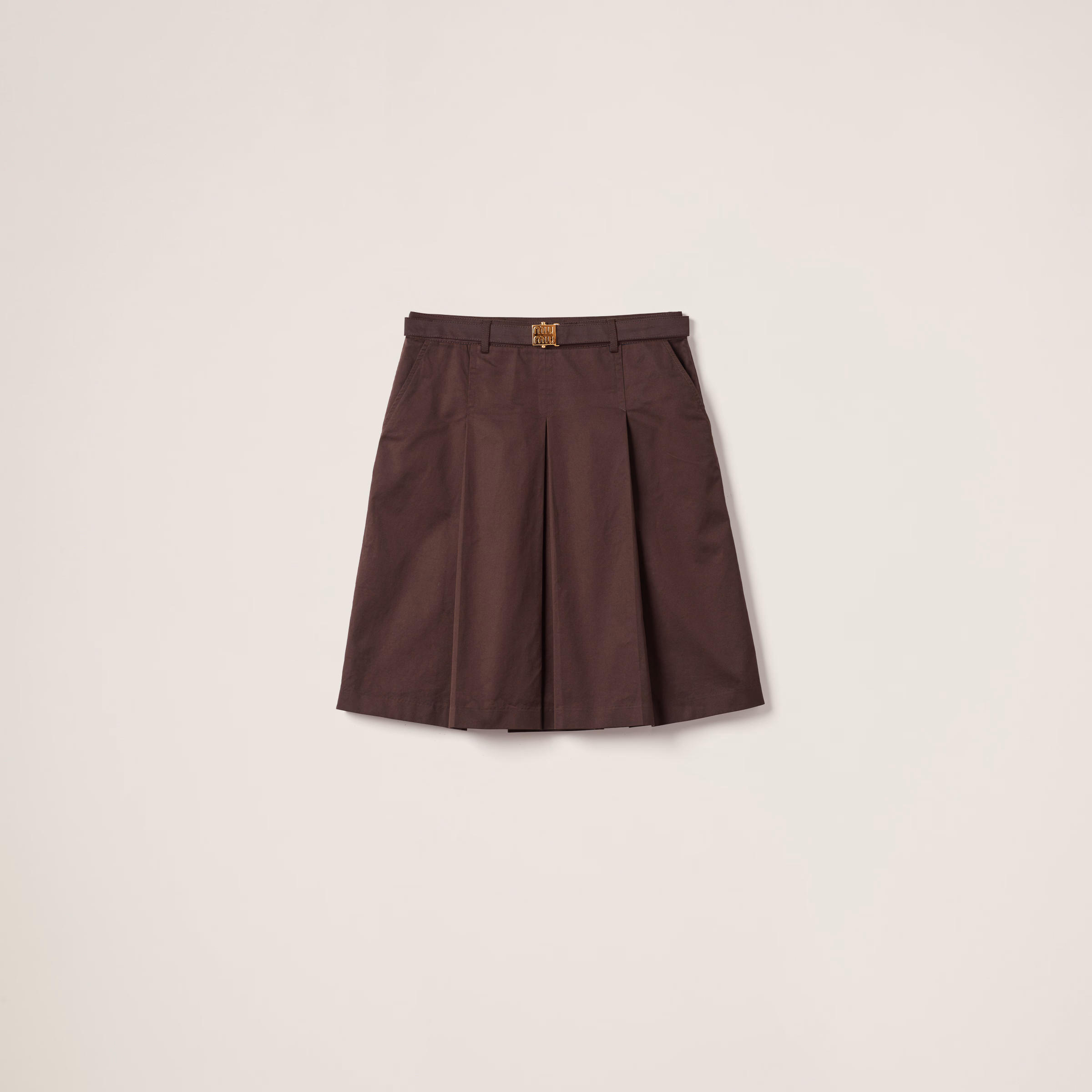 Gabardine Skirt