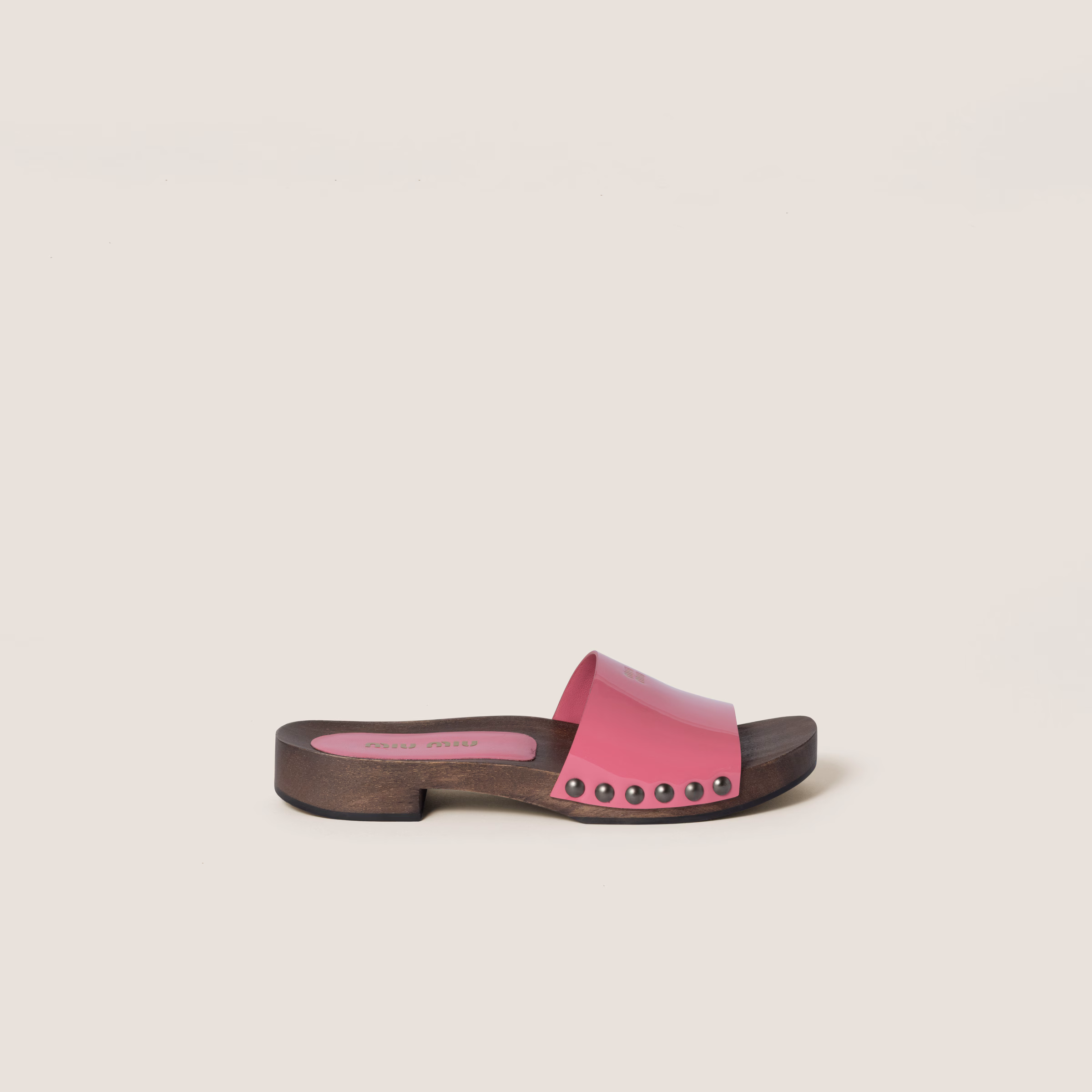 Patent Leather Clogs