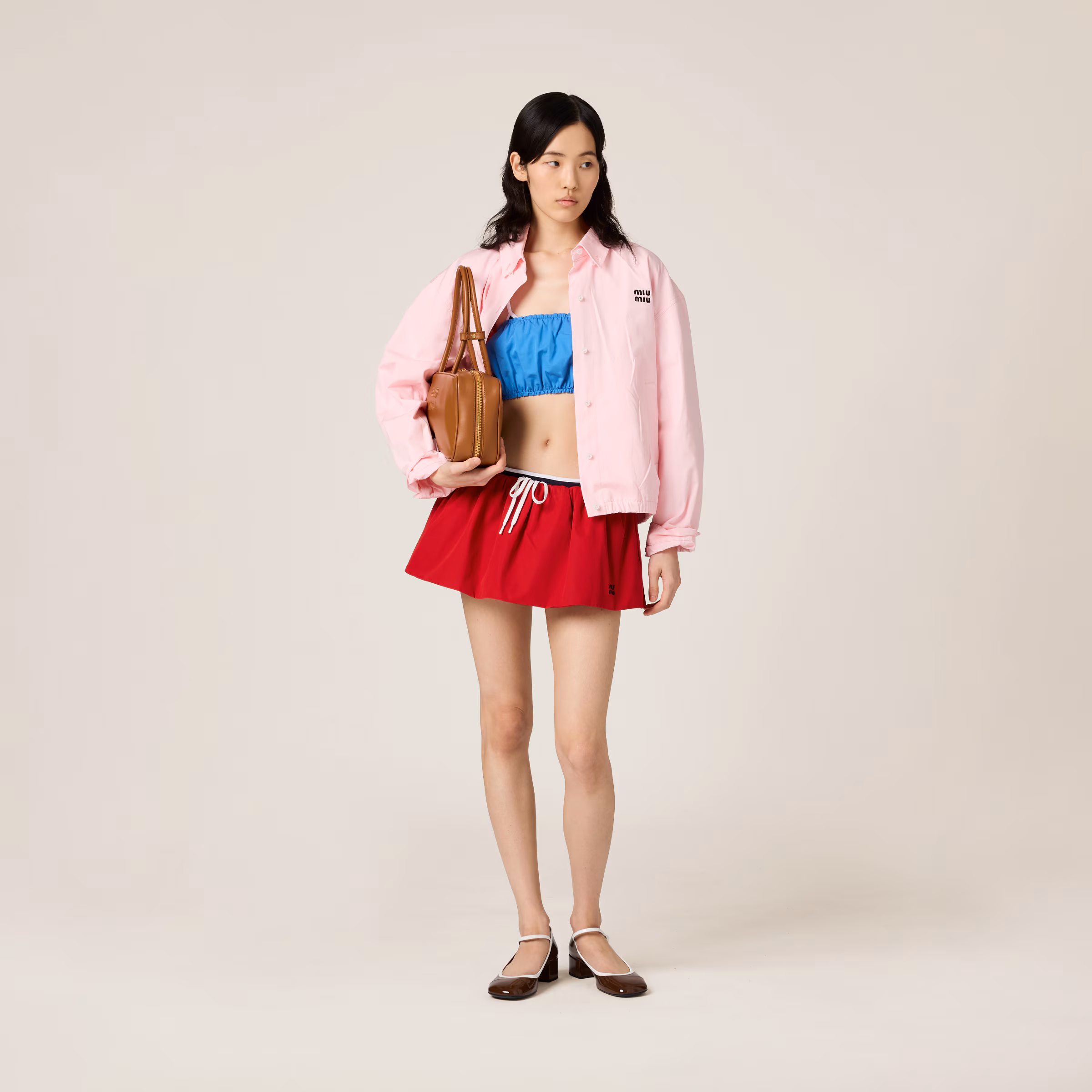 Poplin Blouson Jacket
