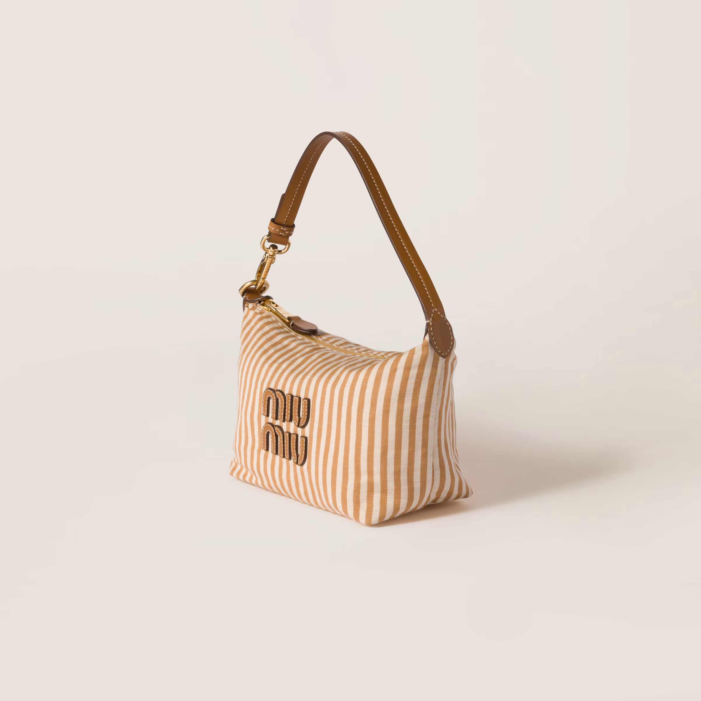 Jacquard Fabric Pouch With Logo