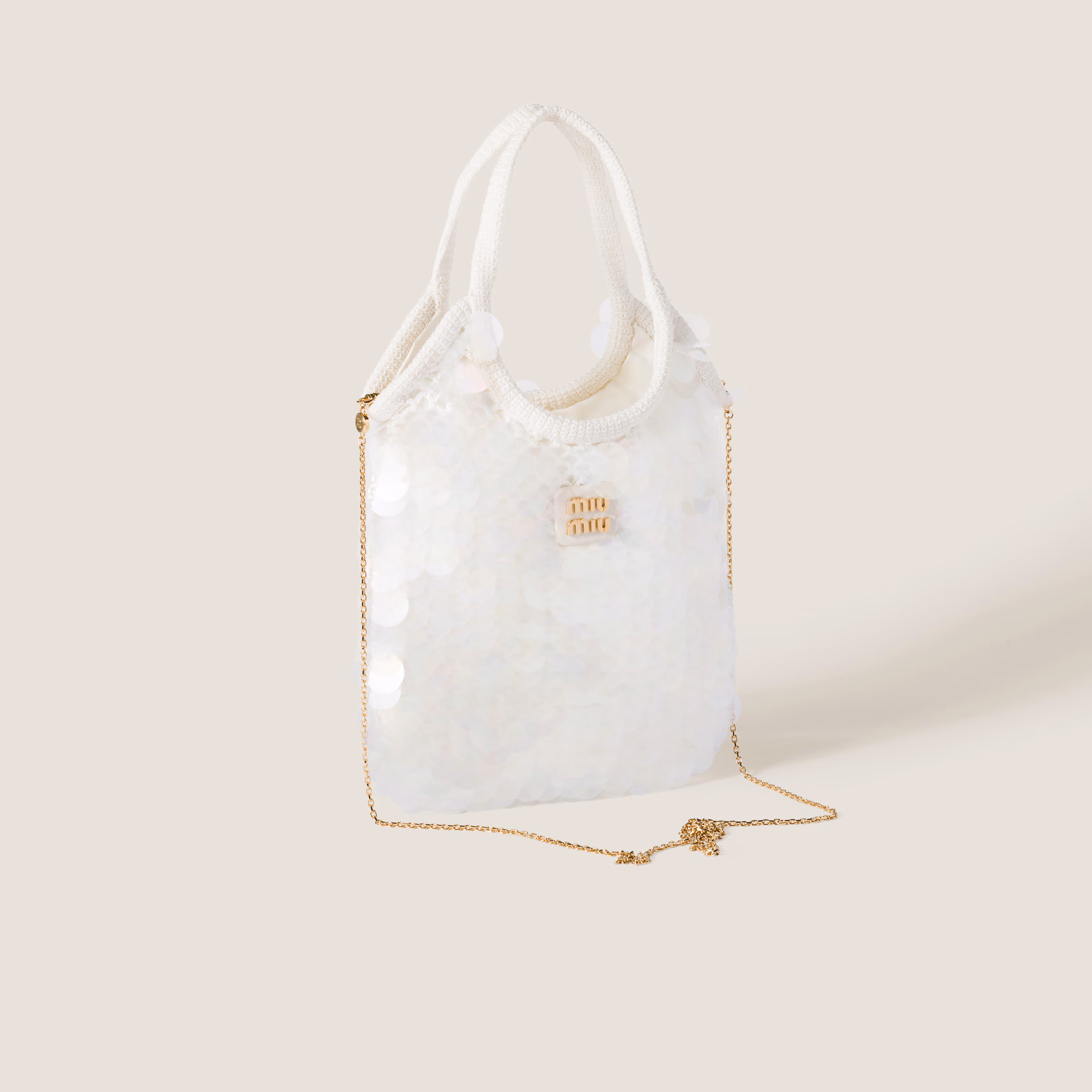 Ivy Sequin Mesh Bag
