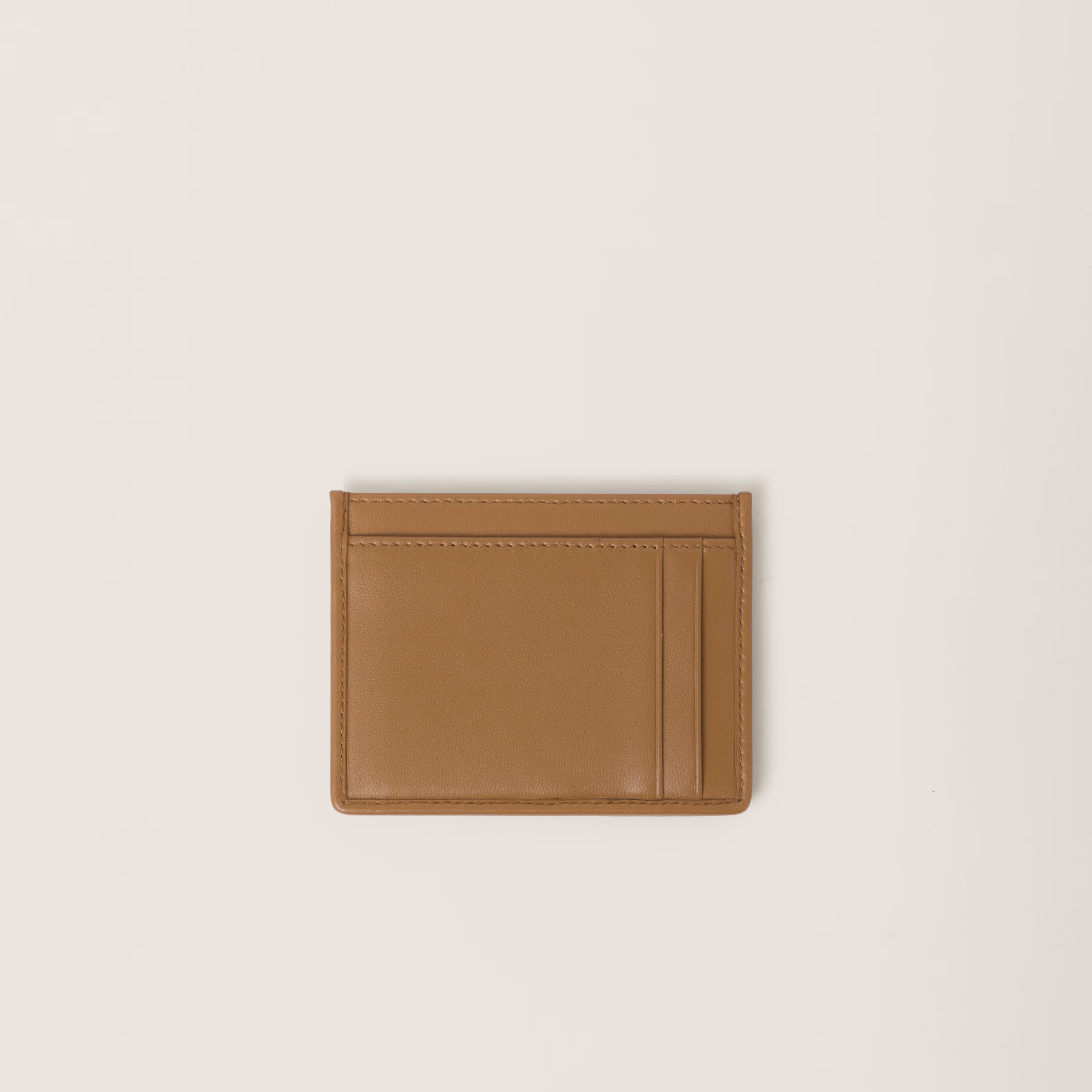 Matelassé Nappa Leather Card Holder