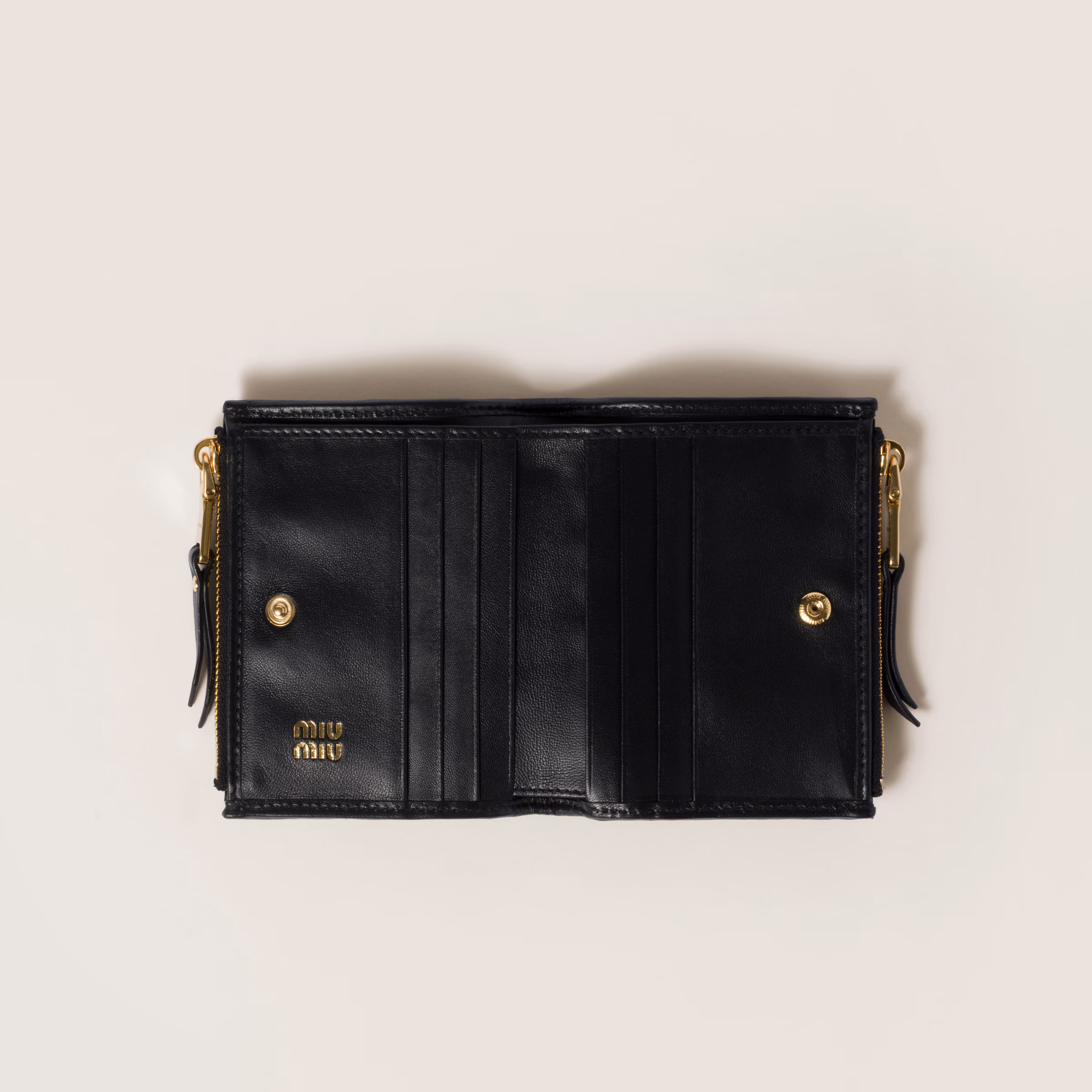 Small Wallet In Matelassé Nappa Leather