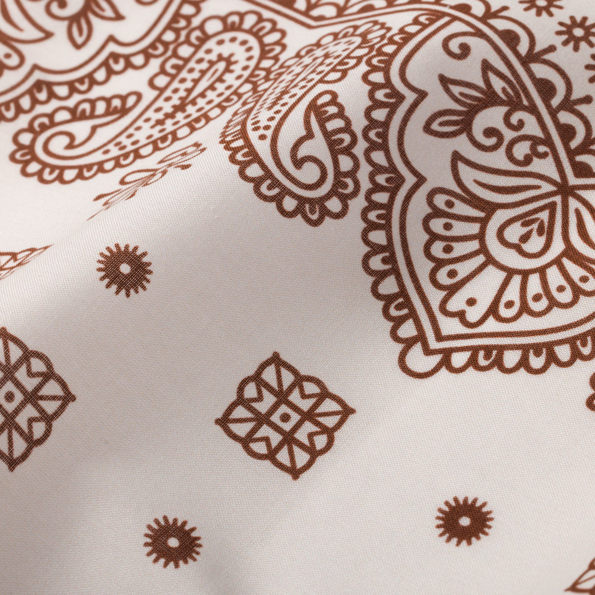 Printed Poplin Scarf