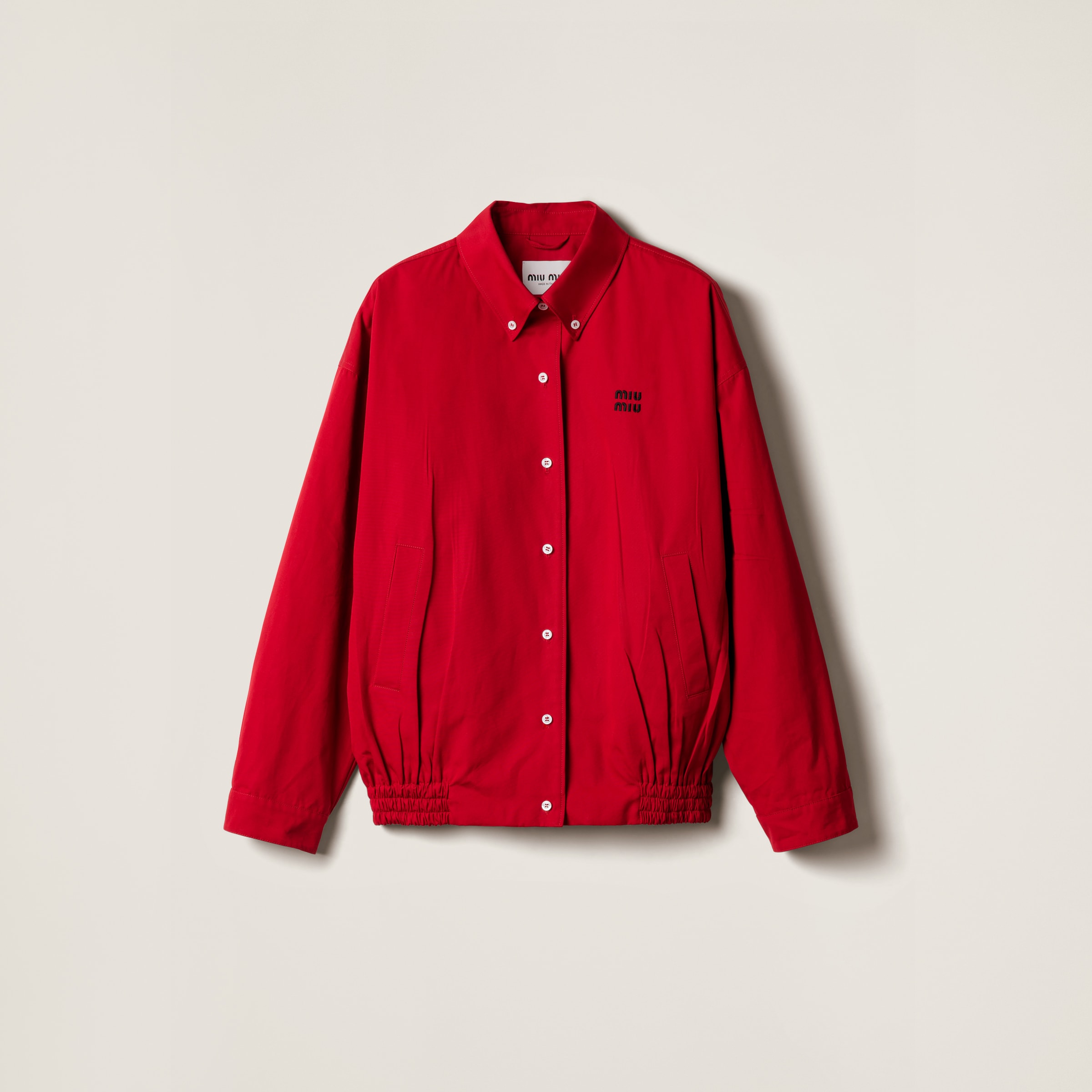 Heavy Poplin Blouson Jacket