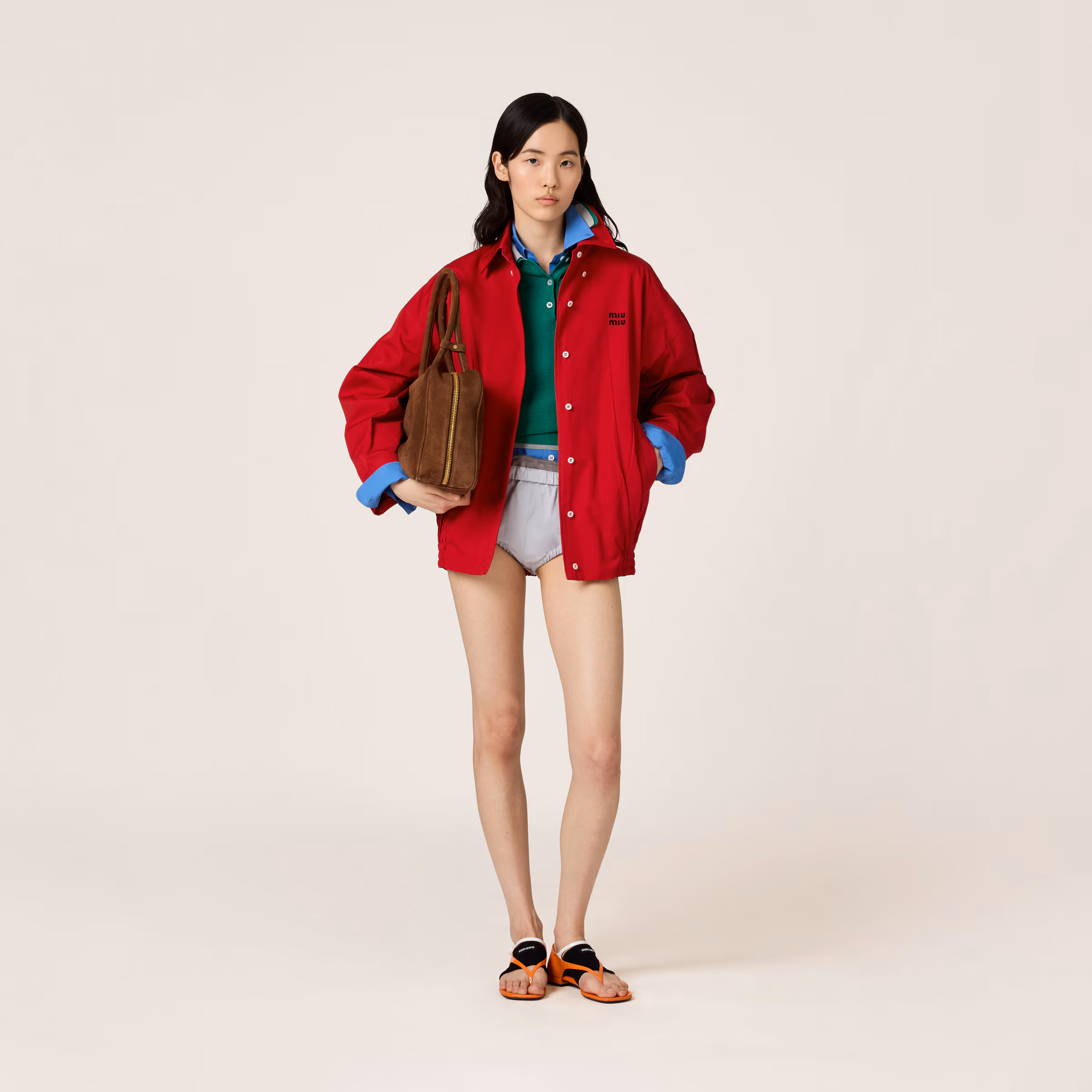 Heavy Poplin Blouson Jacket