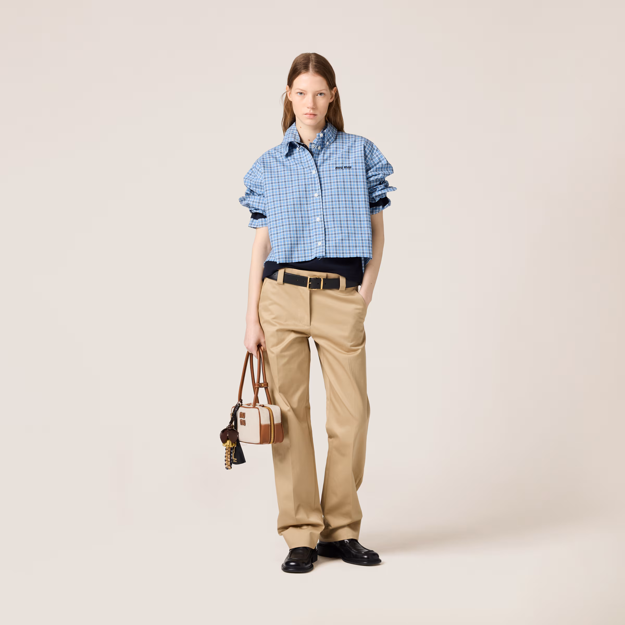 Checked Poplin Shirt