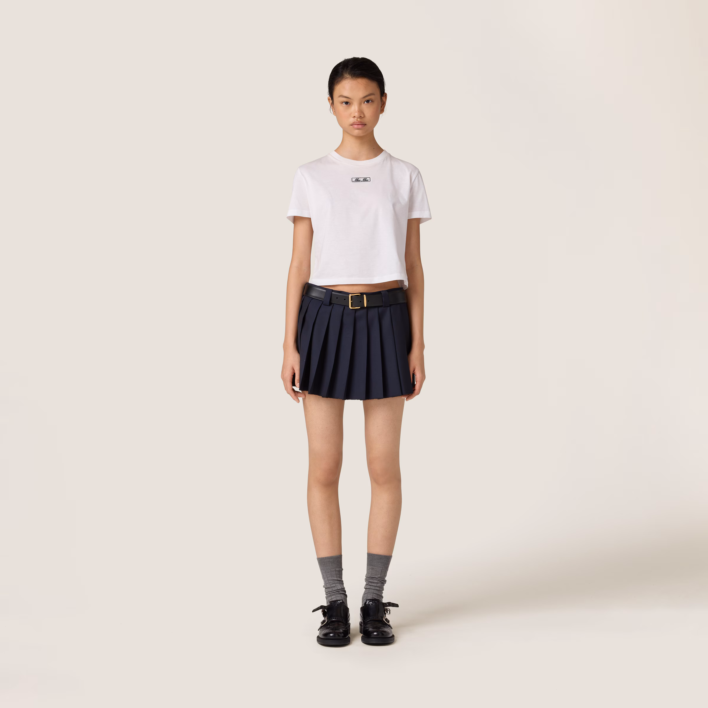 Embroidered Cotton Jersey T-Shirt