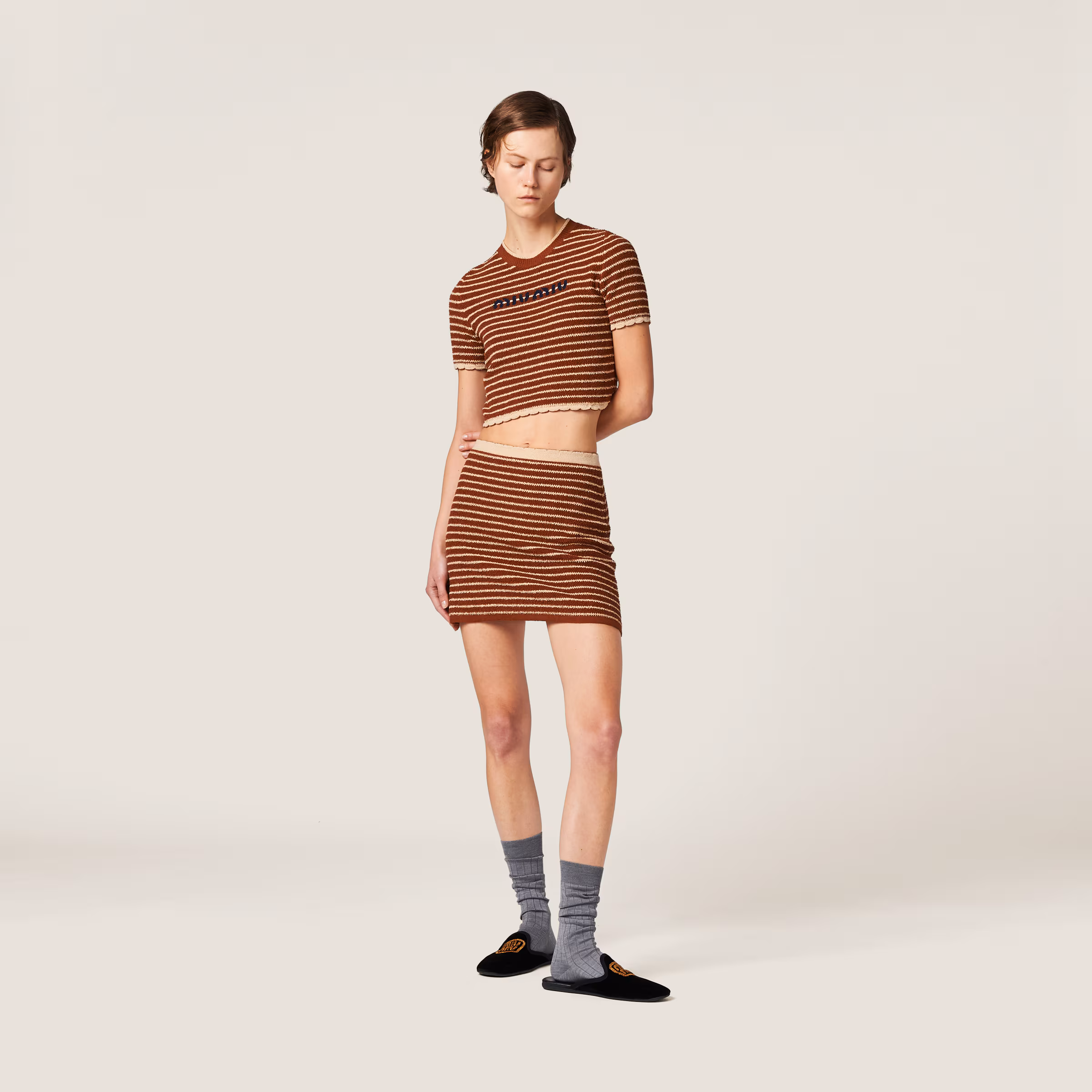 Cotton Bouclé Sweater