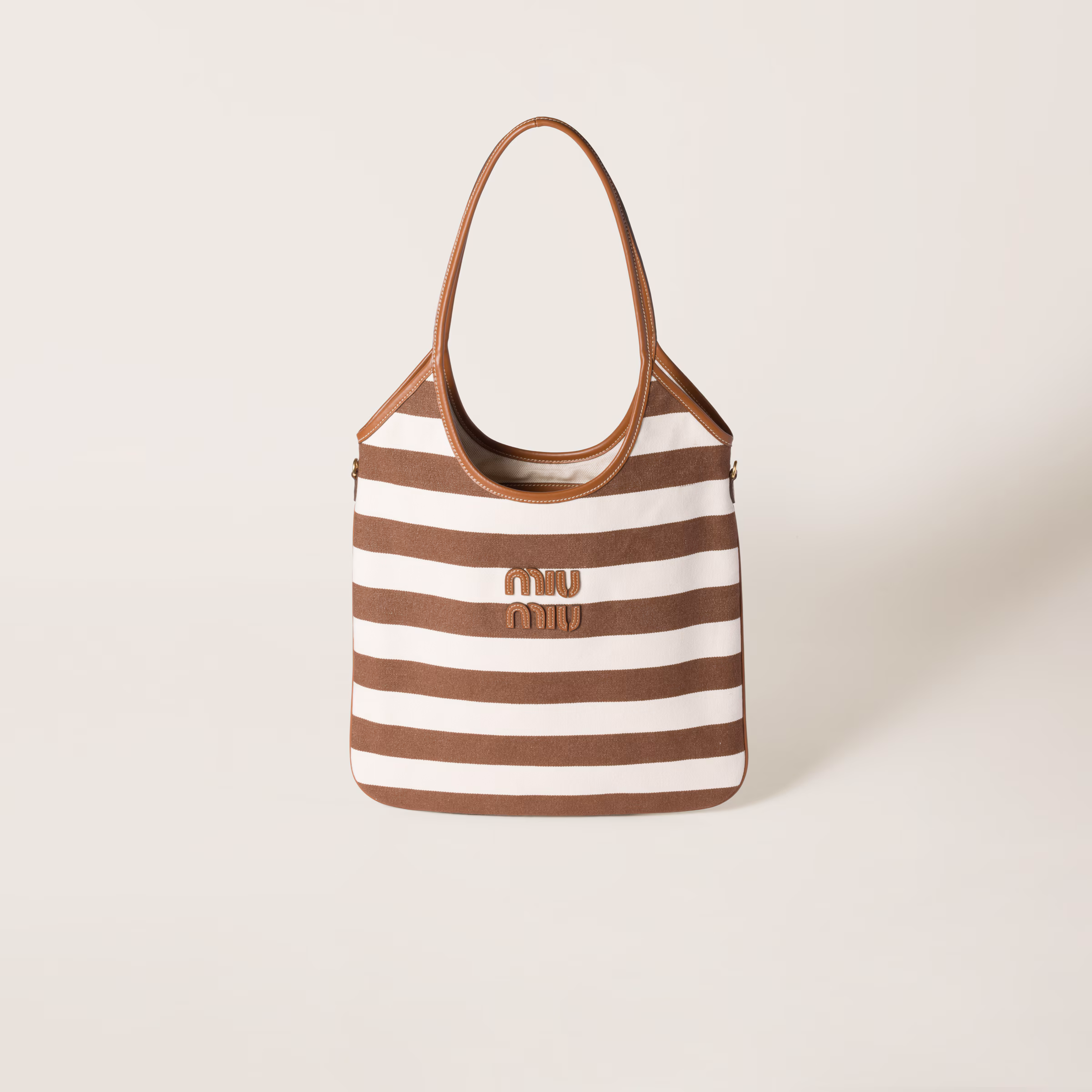 Ivy Canvas And Leather Bag