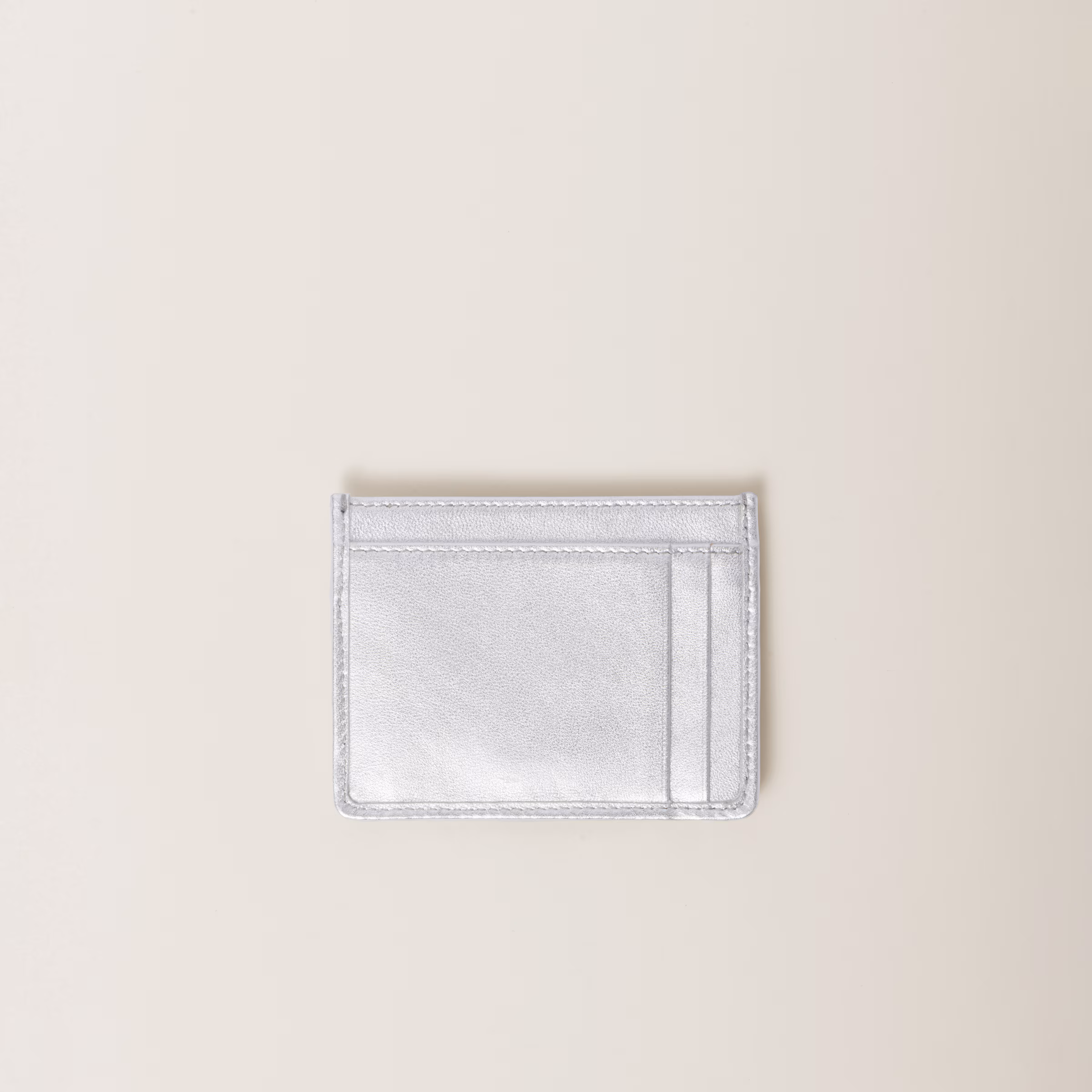 Matelassé Nappa Leather Card Holder