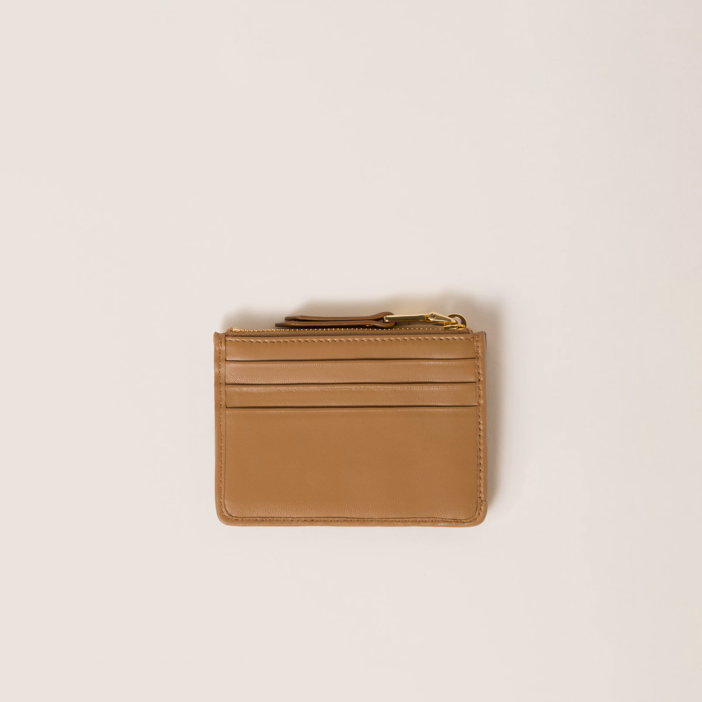 Matelassé Nappa Leather Card Holder