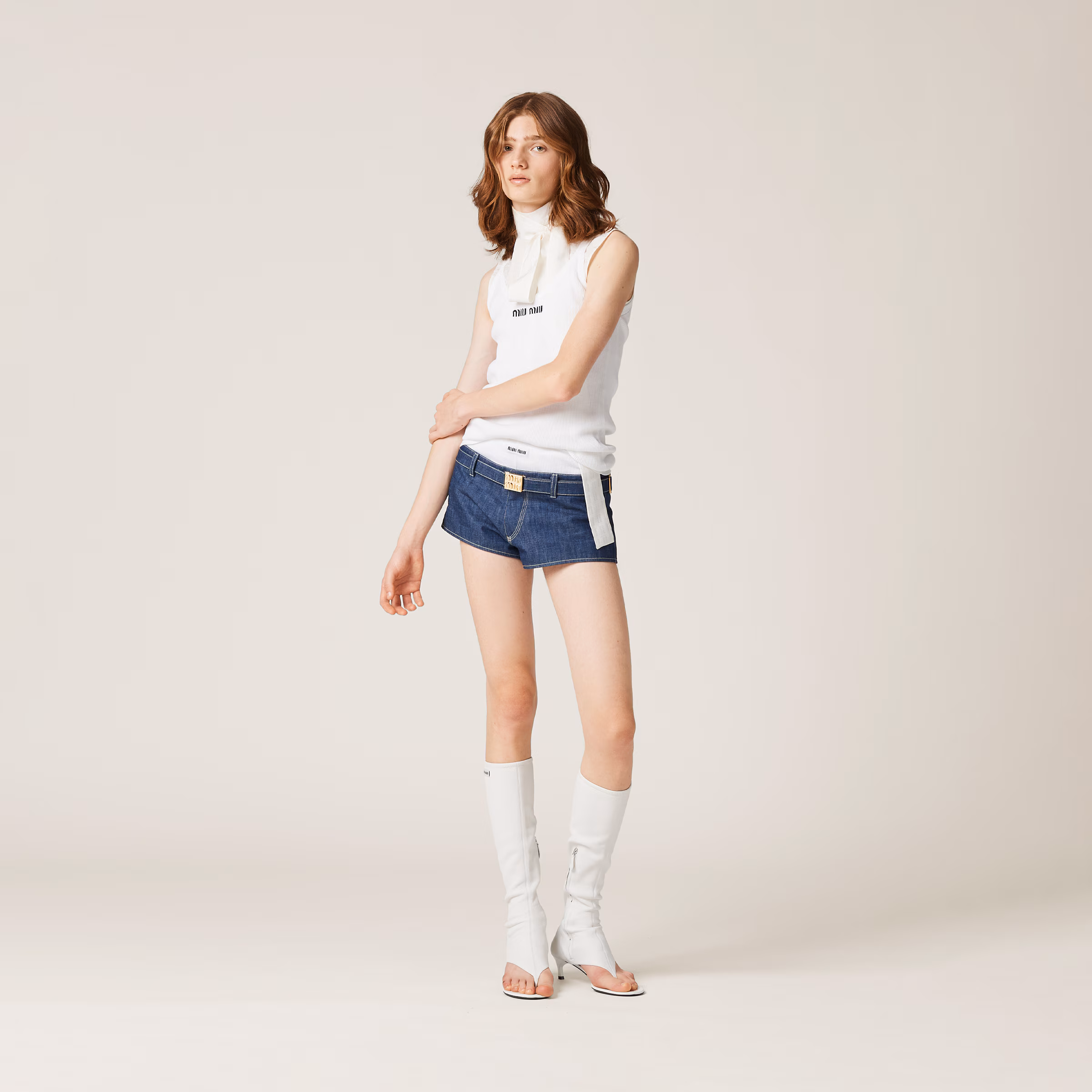 Cotton Knit Tank Top