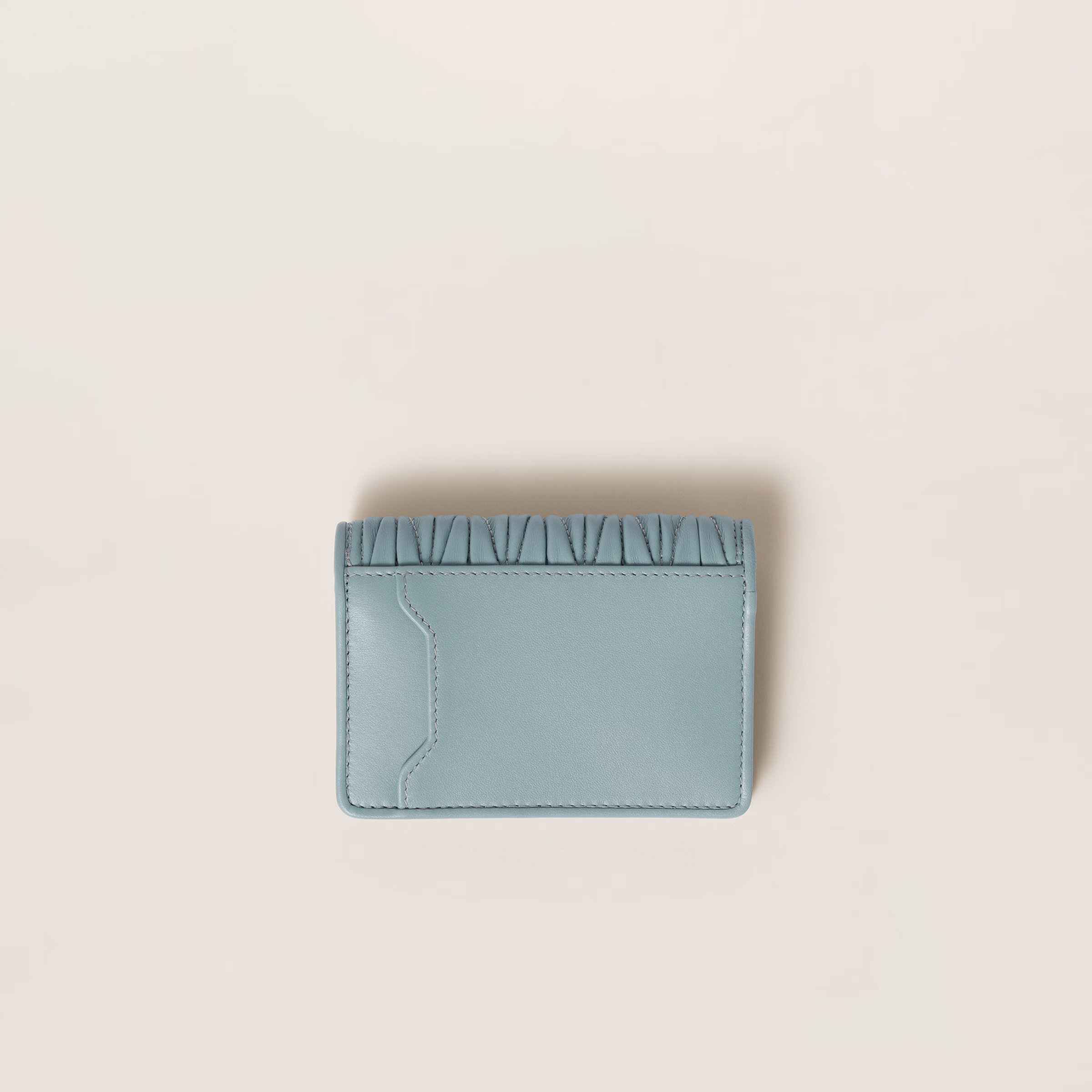 Matelassé Nappa Leather Card Holder