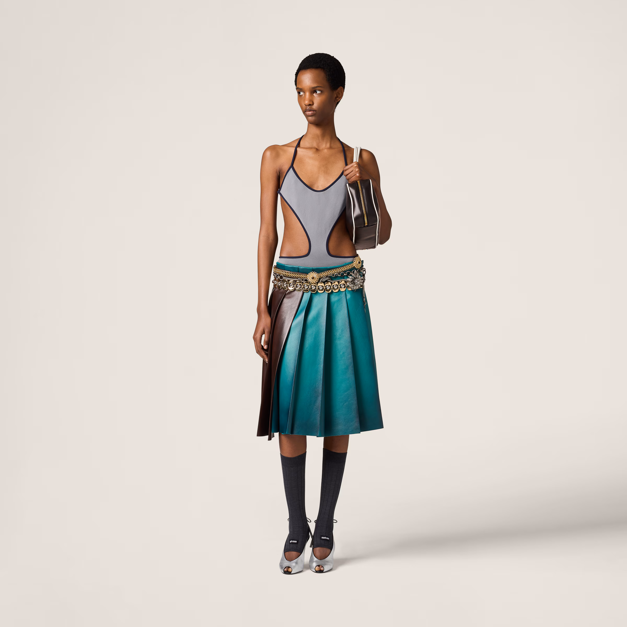 Technical Knit Swimsuit