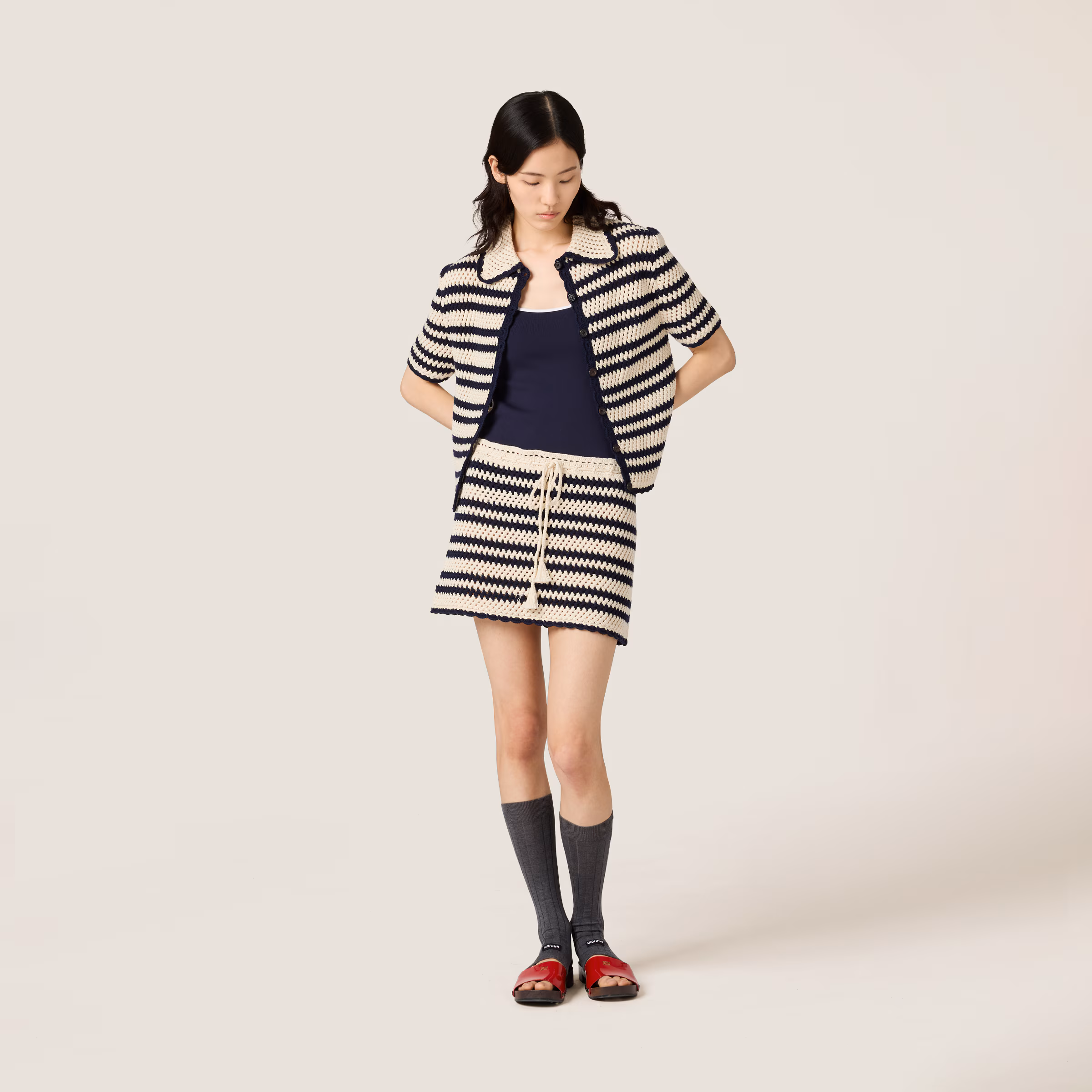 Cotton Miniskirt