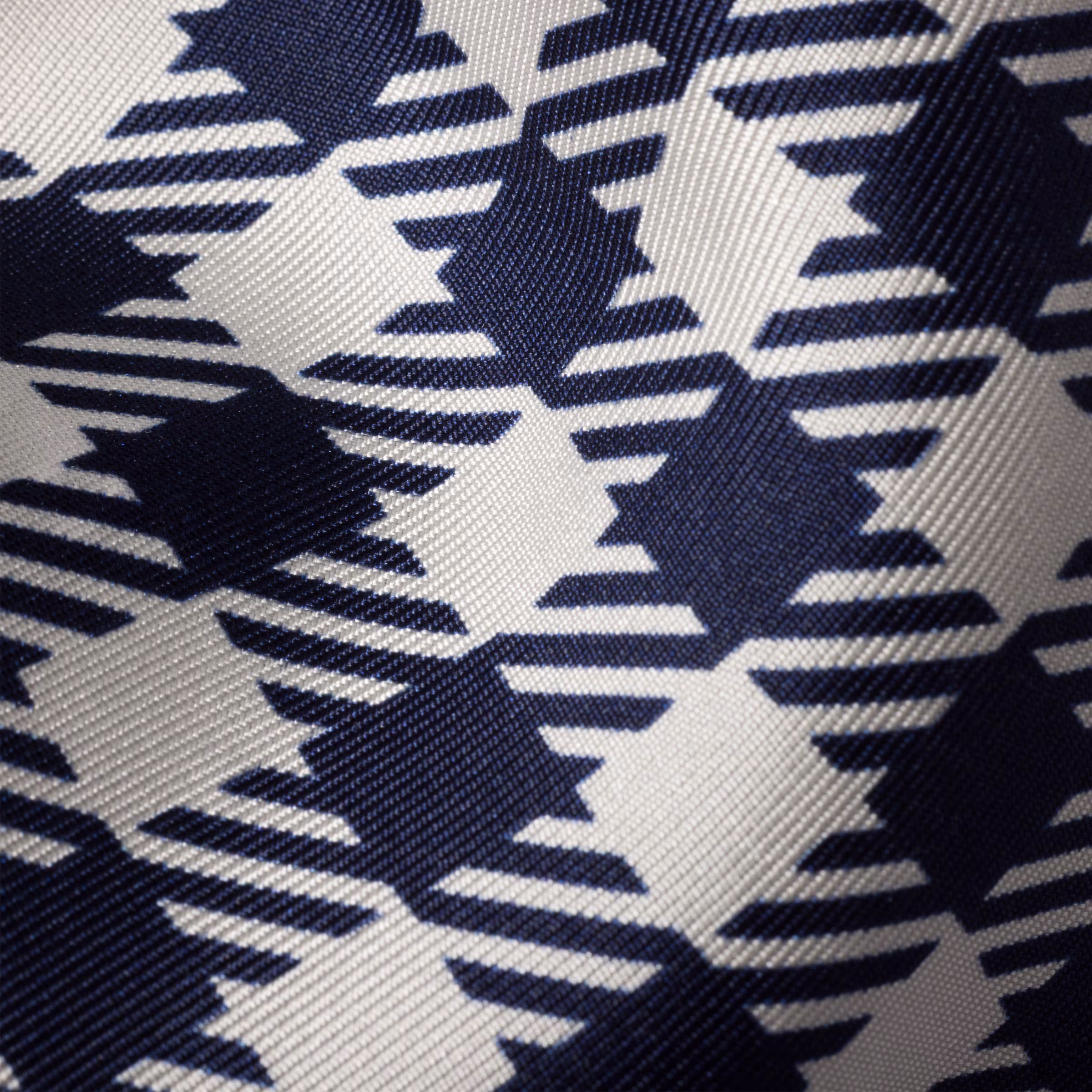 Printed Silk Twill Scarf