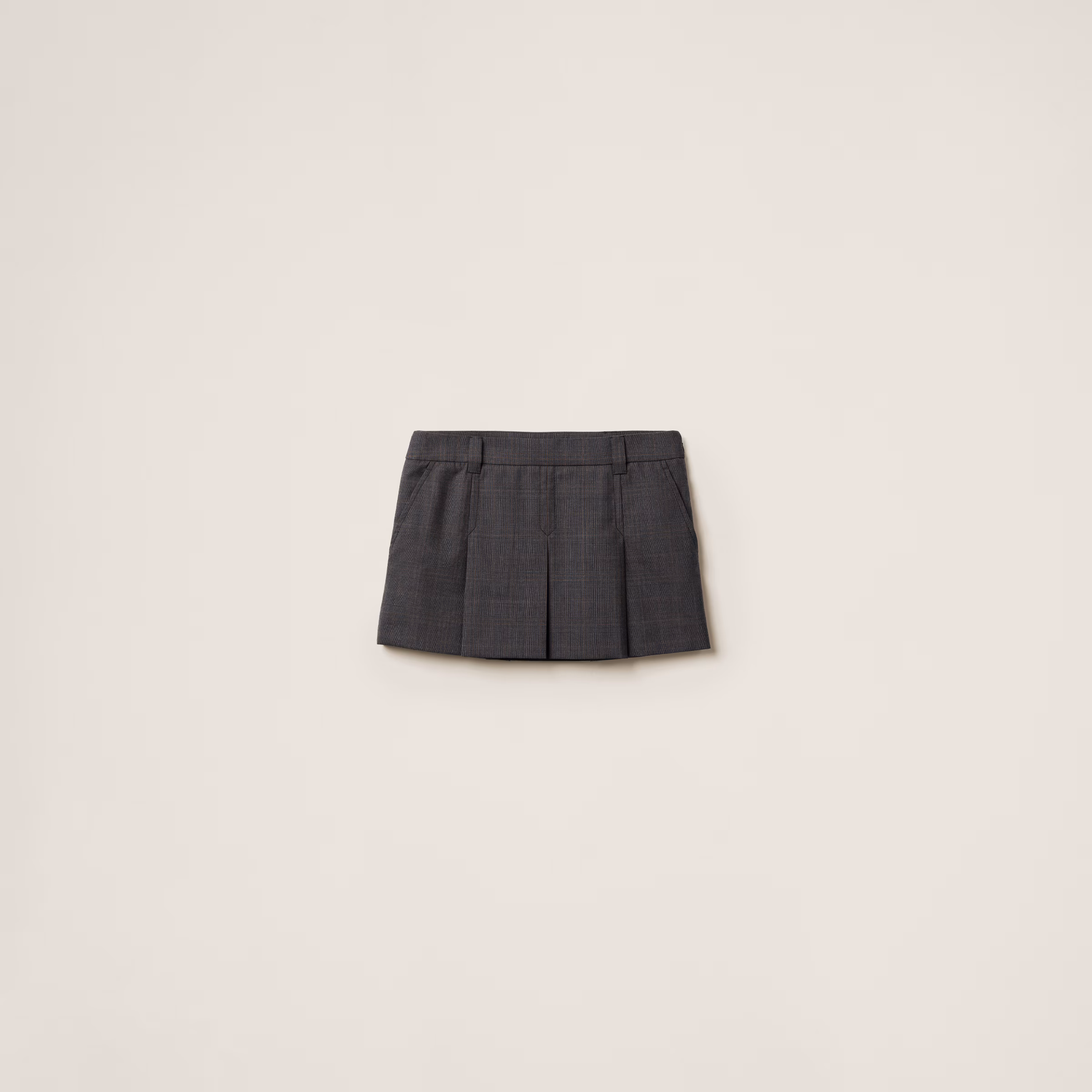 Prince Of Wales Check Miniskirt