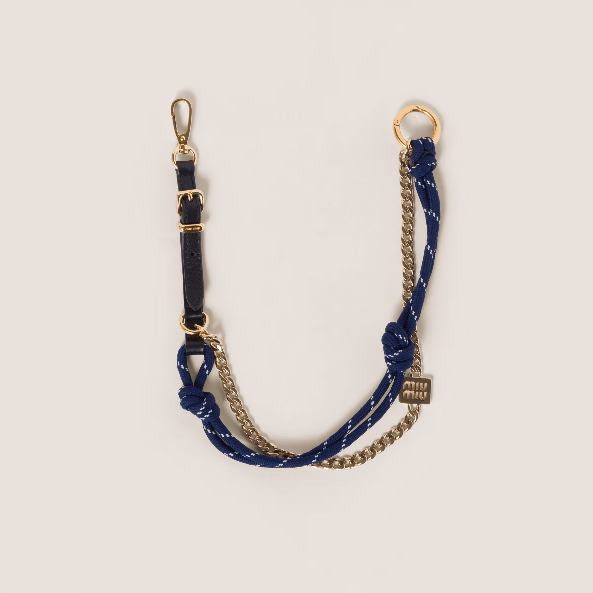 Leather, Cord And Metal Trick