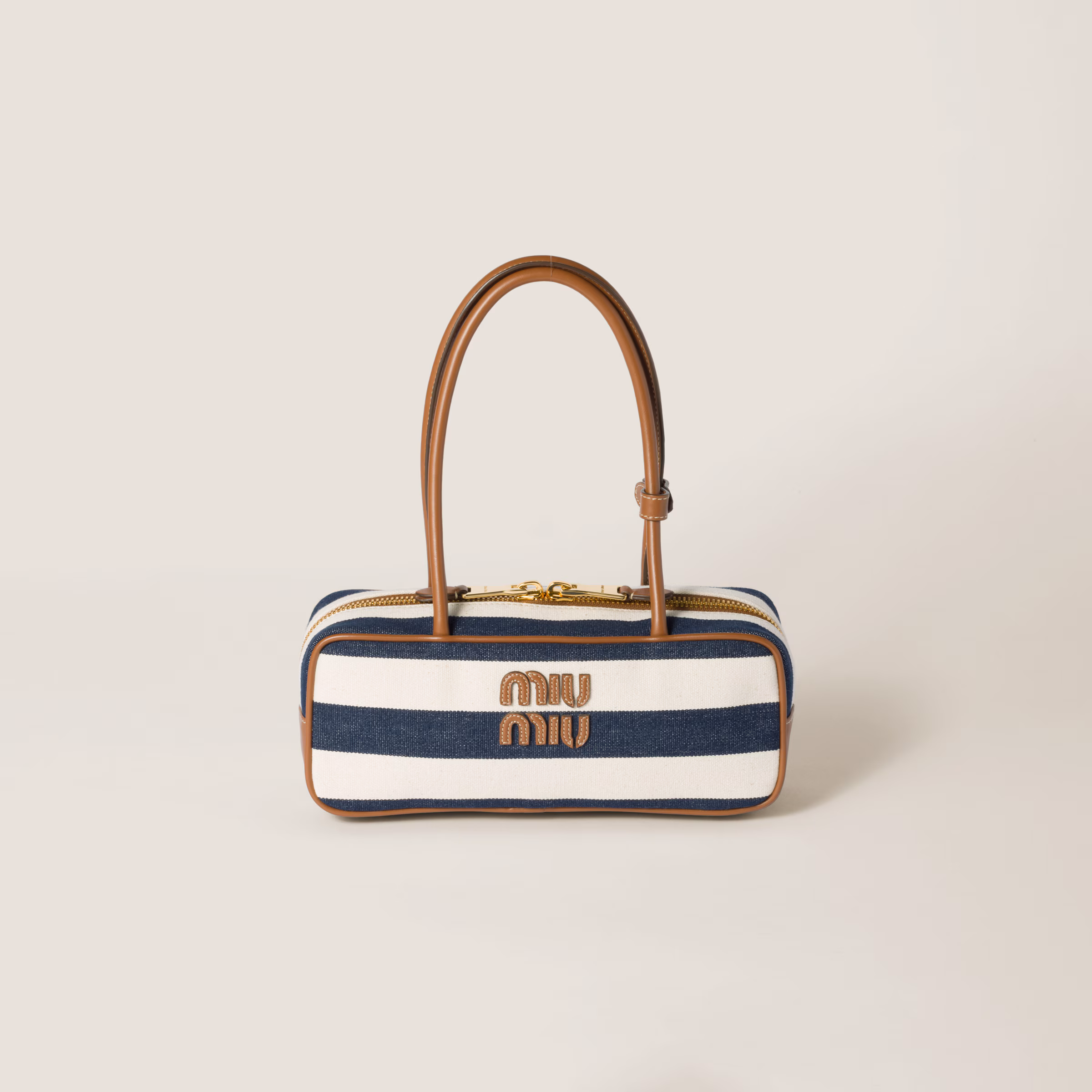 Beau Canvas And Leather Bag