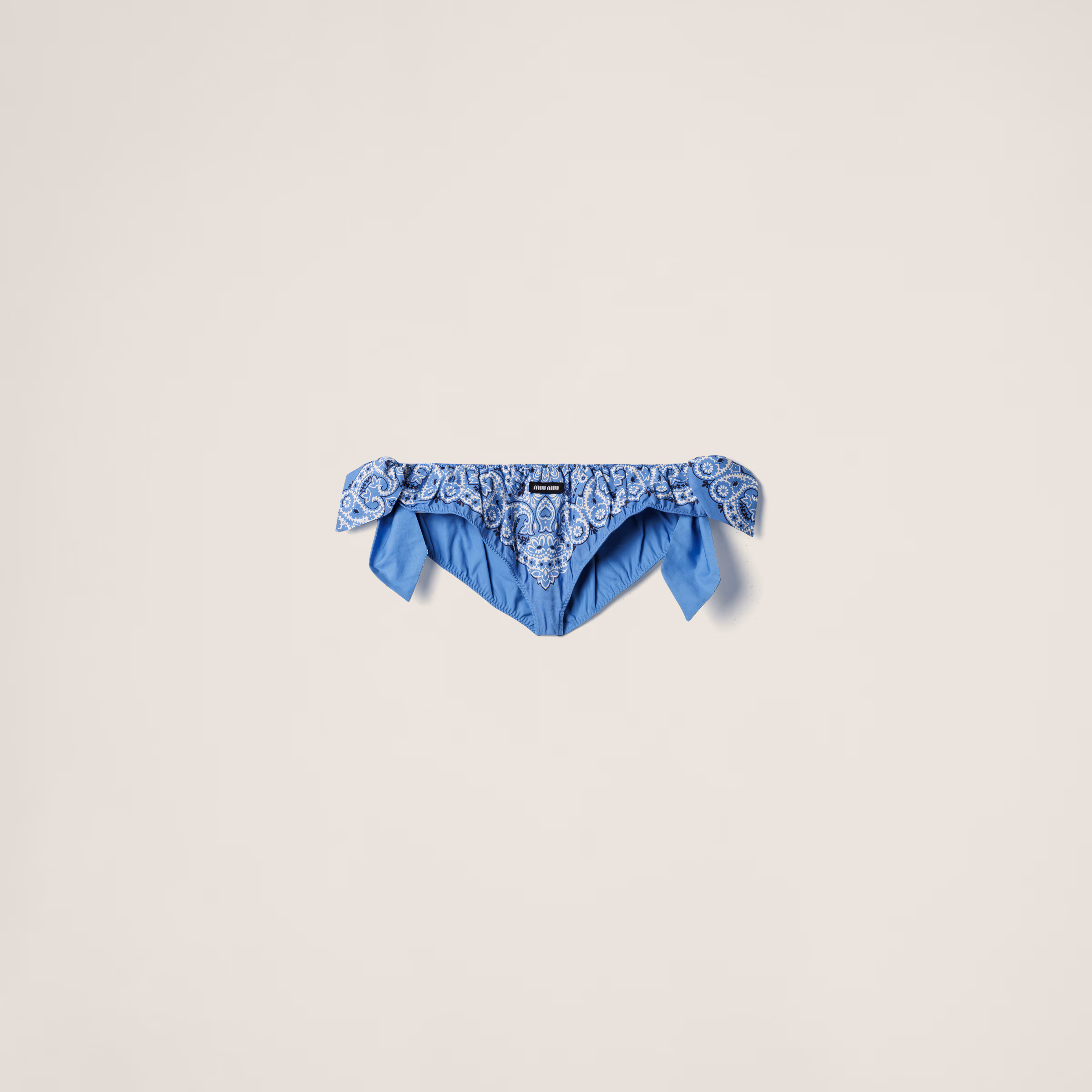 Printed Poplin Briefs