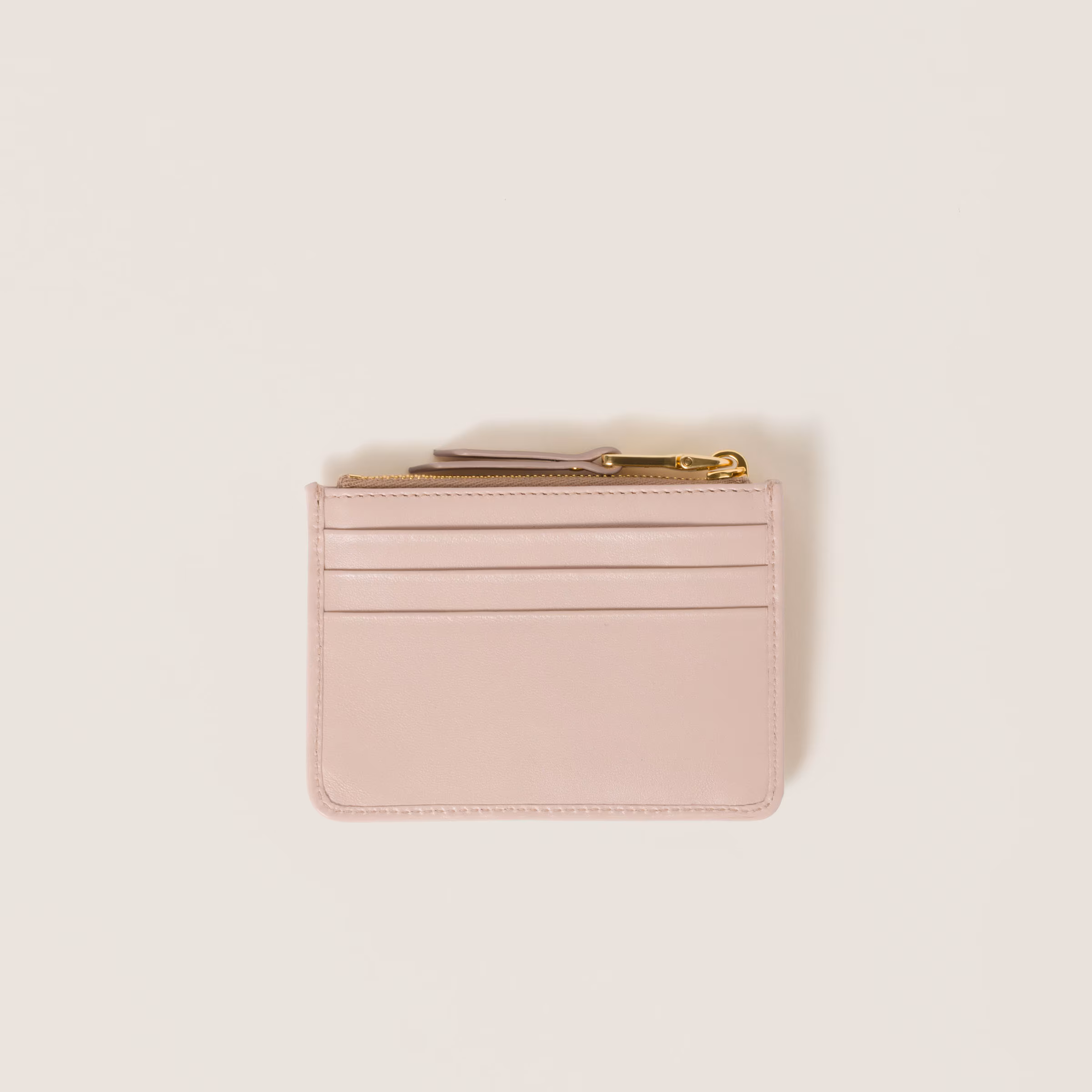 Matelassé Nappa Leather Card Holder