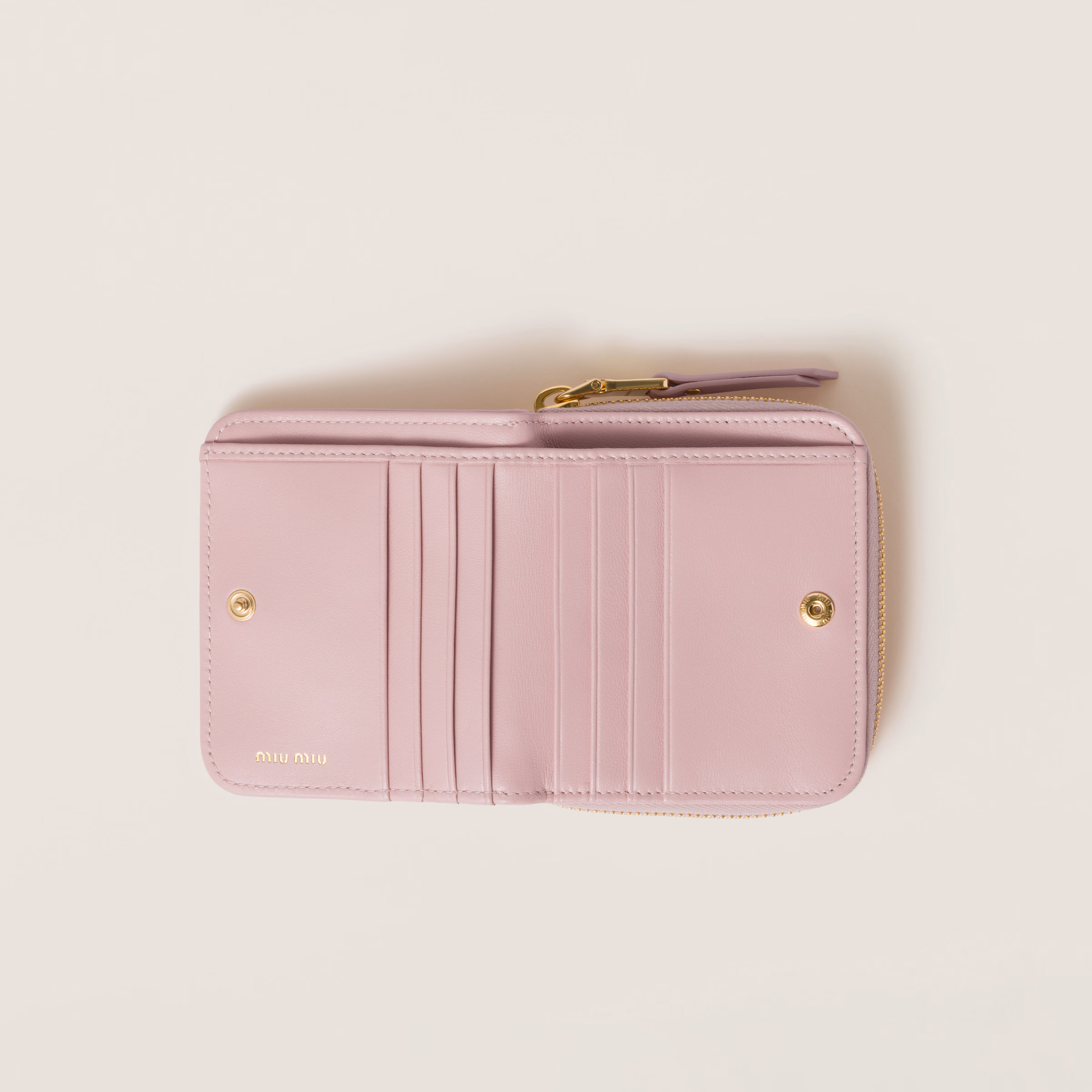 Small Matelassé Nappa Leather Wallet