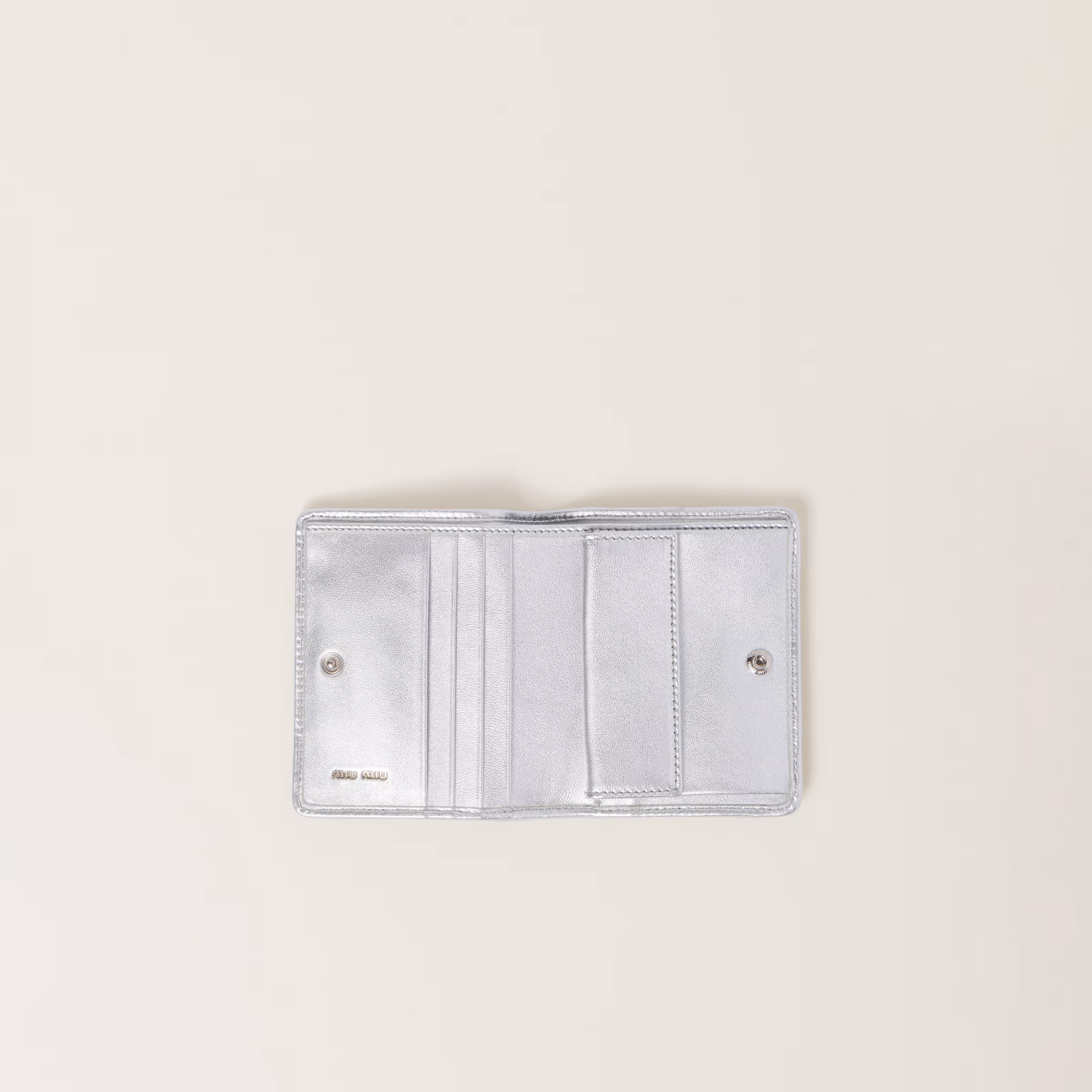 Small Matelassé Nappa Leather Wallet