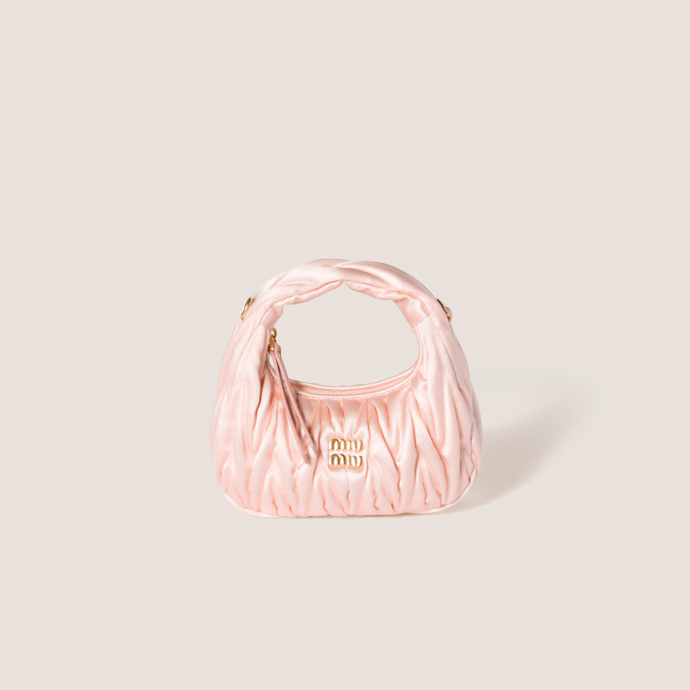 Wander Matelassé Satin Mini-Bag