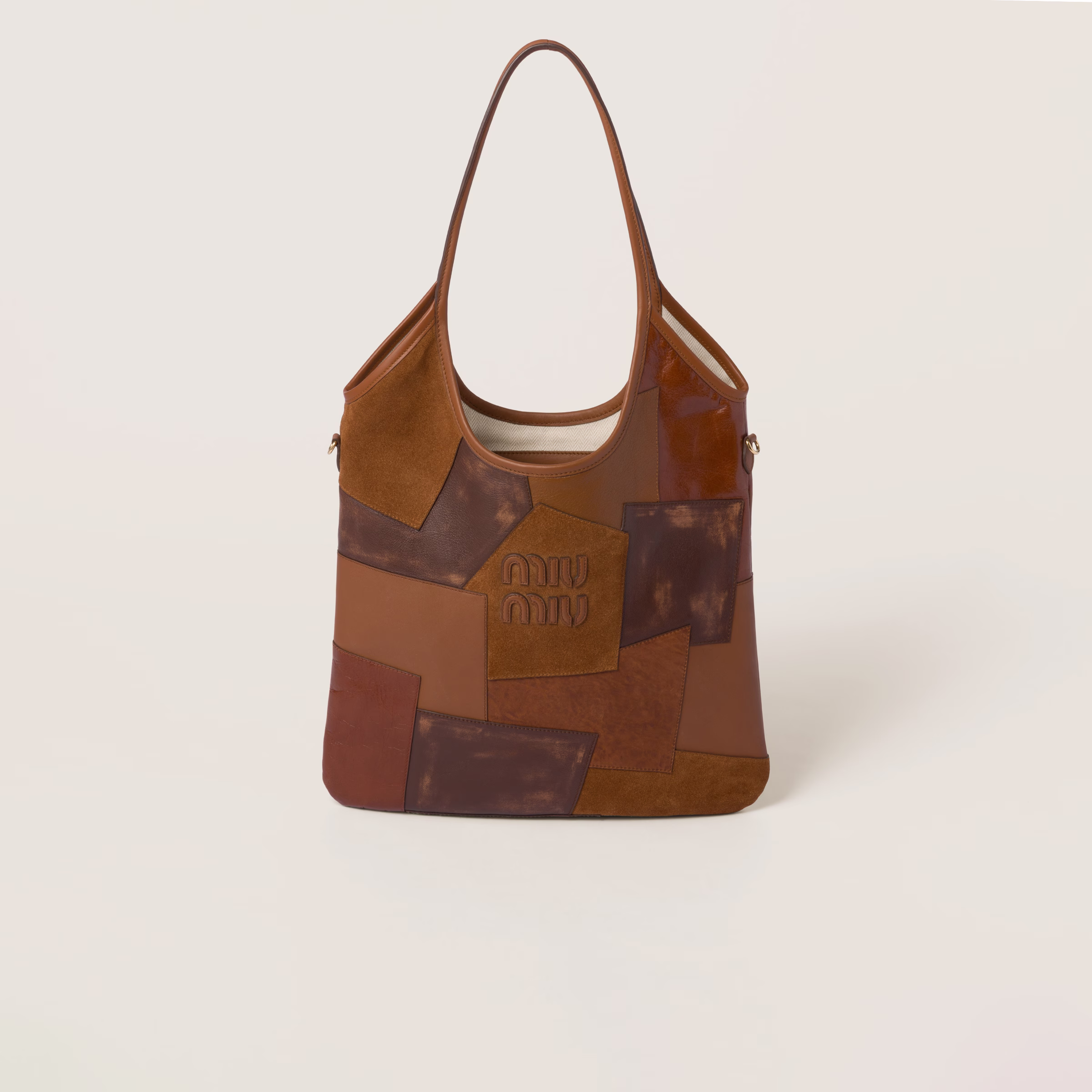 Ivy Leather Patchwork Bag