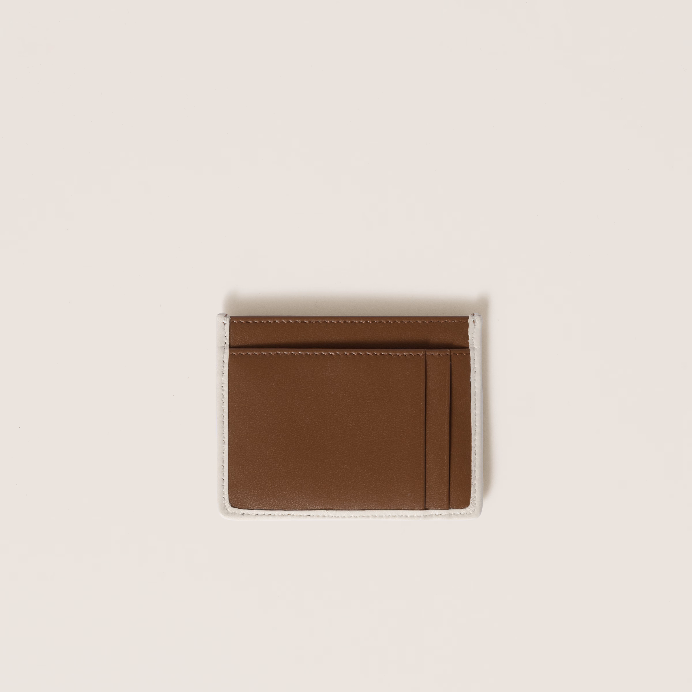 Matelassé Nappa Leather Card Holder