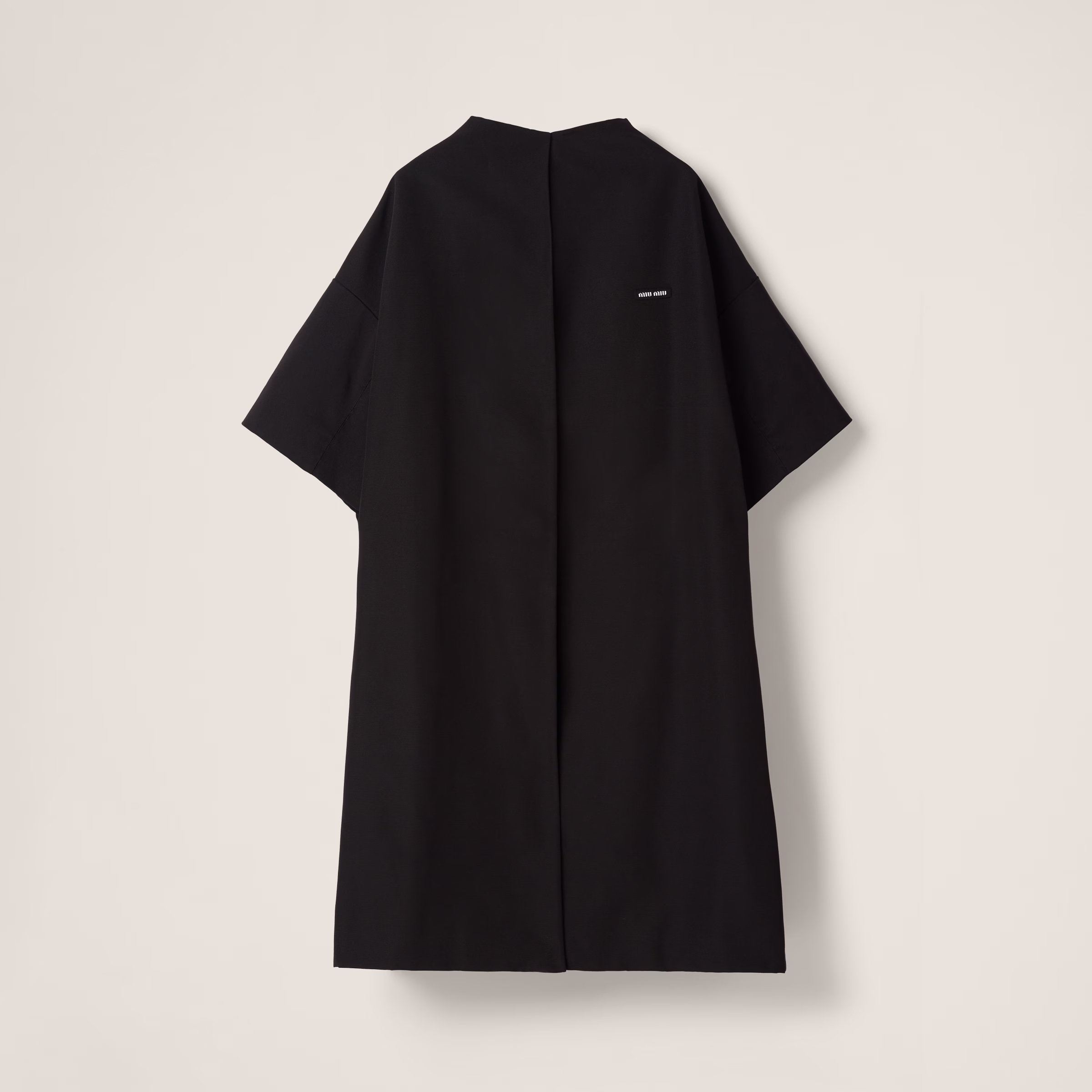 Single-Breasted Grosgrain Cape