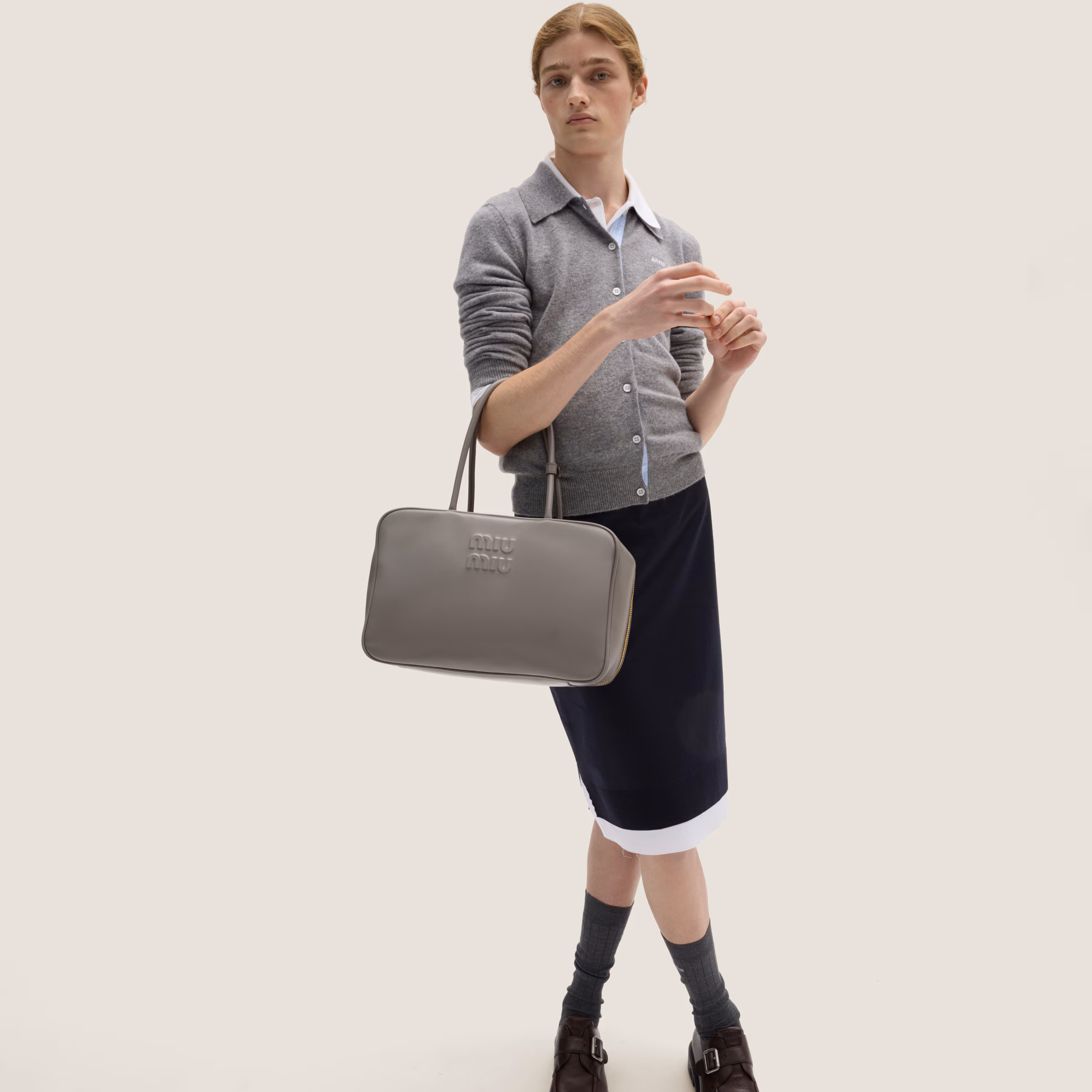 Leather Beau Bag