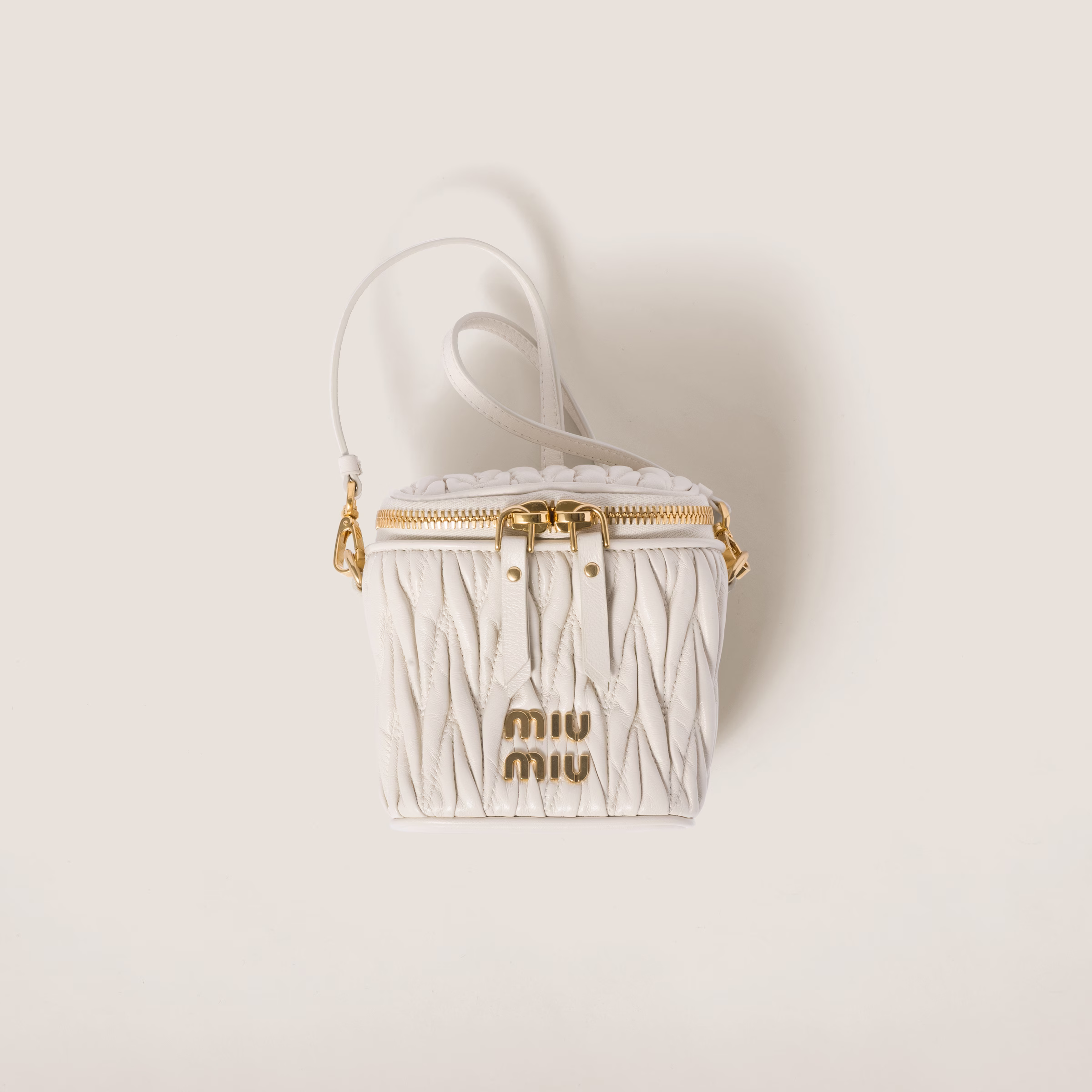 Matelassé Nappa Leather Micro Bag