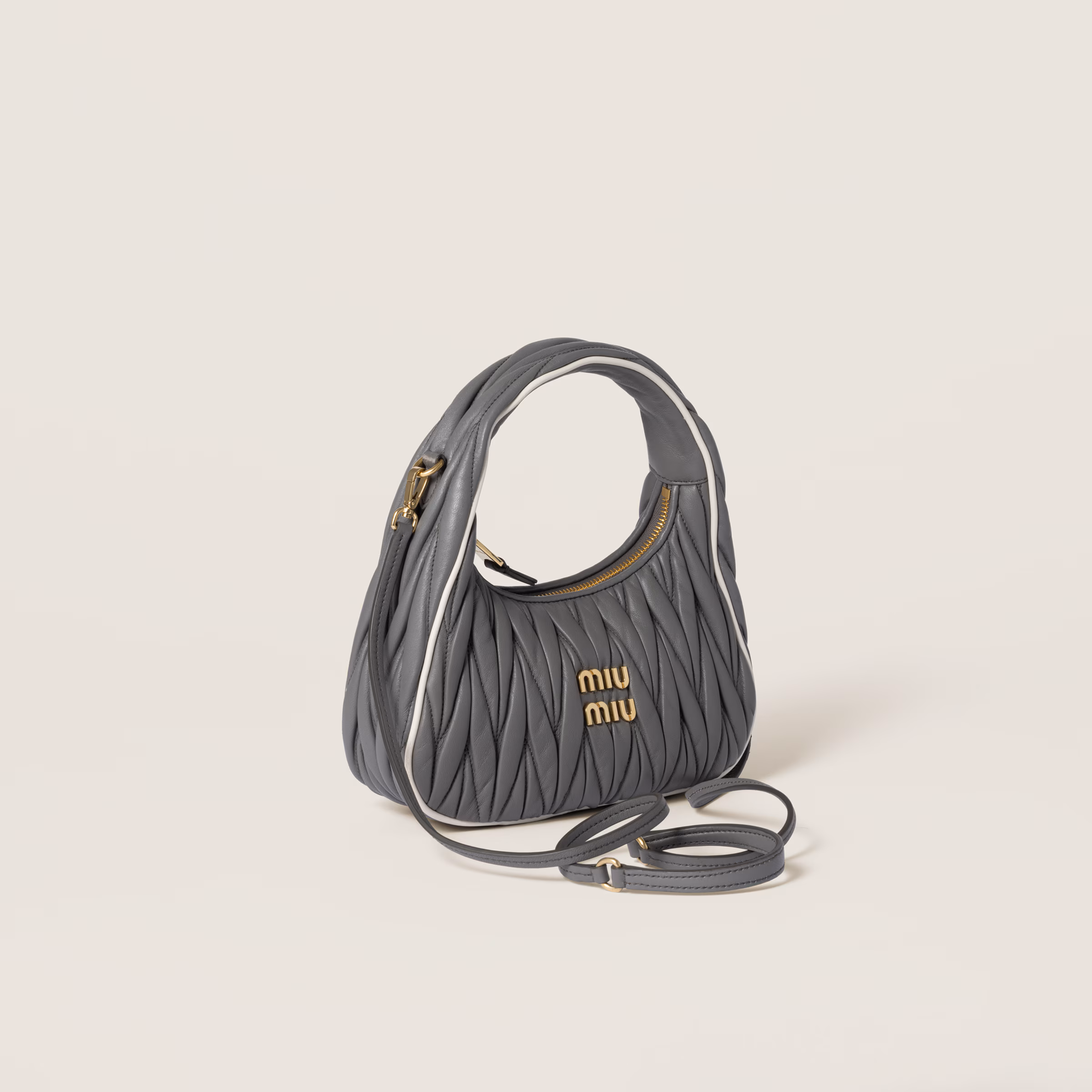 Wander Matelassé Nappa Leather Bag