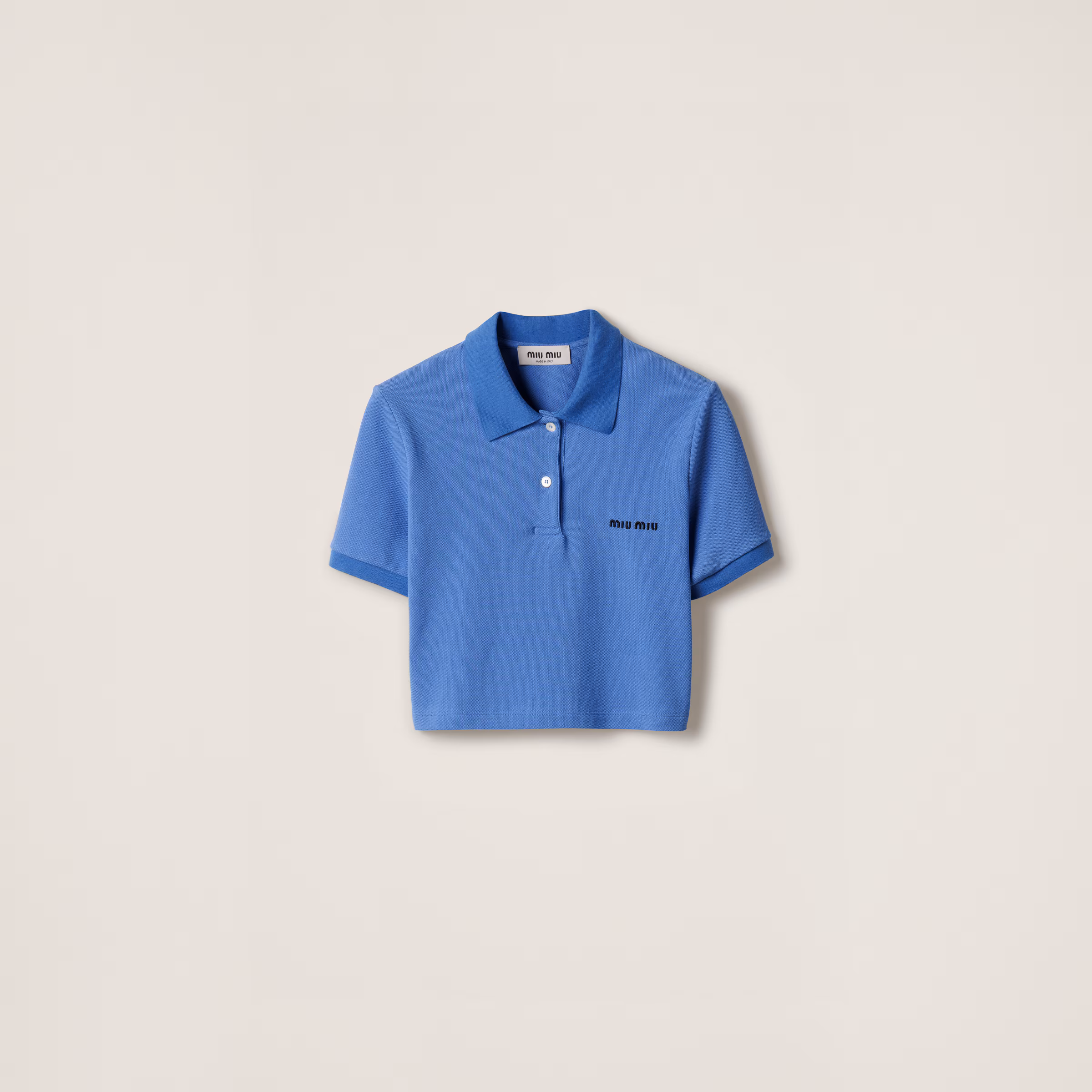 Cotton Piqué Polo Shirt
