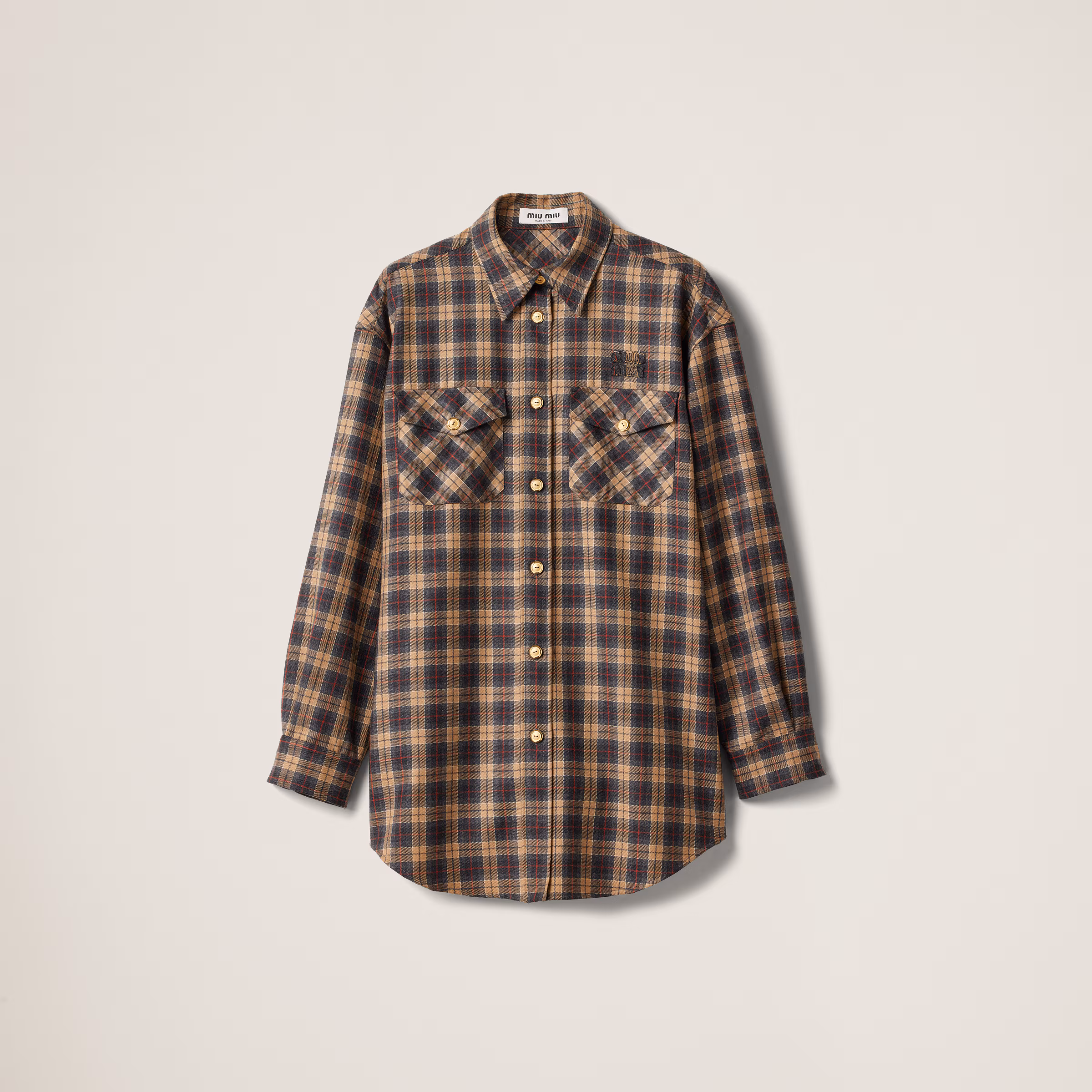 Wool Tartan Shirt
